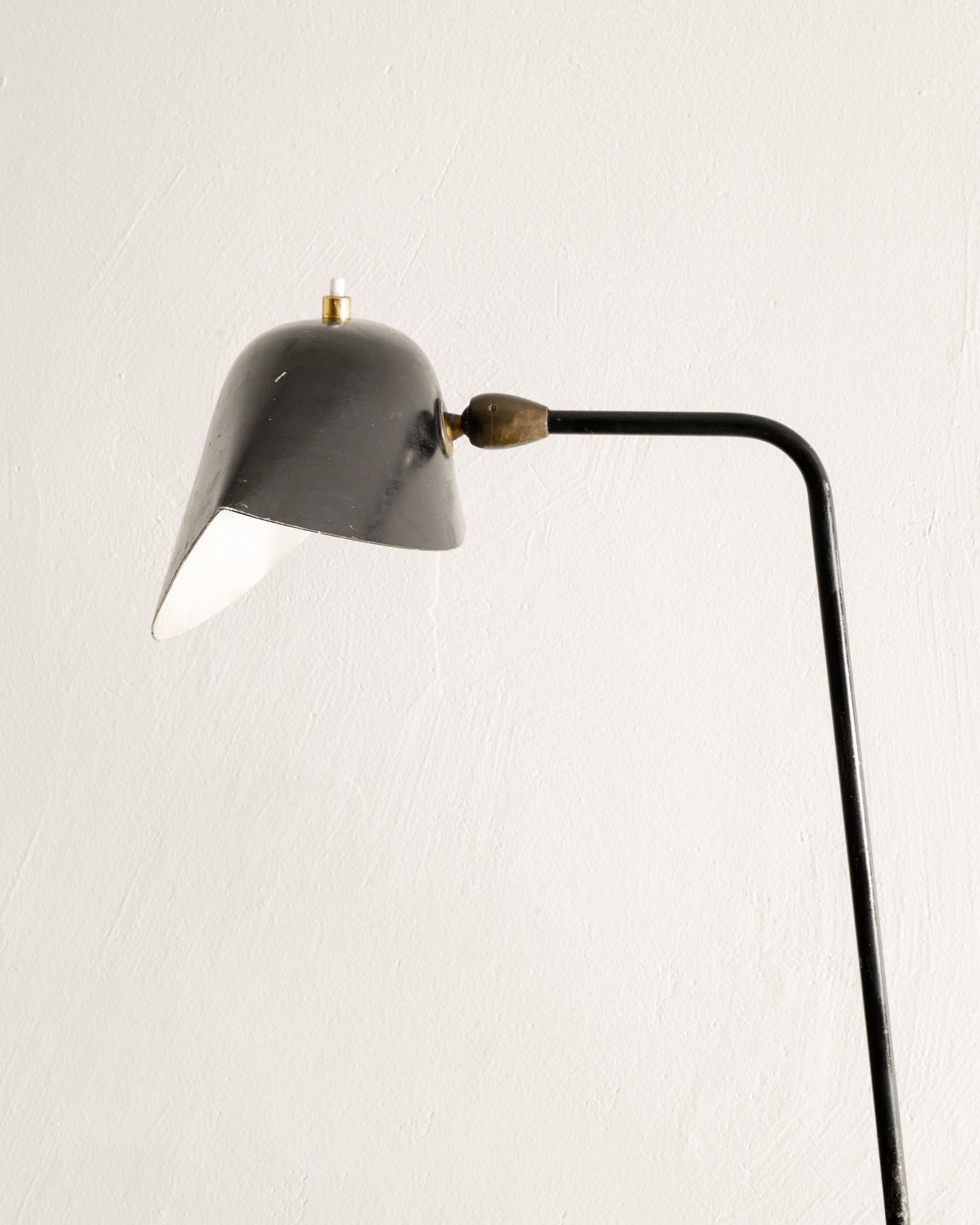 SERGE MOUILLE AGRAFÉE LAMP, 1950s