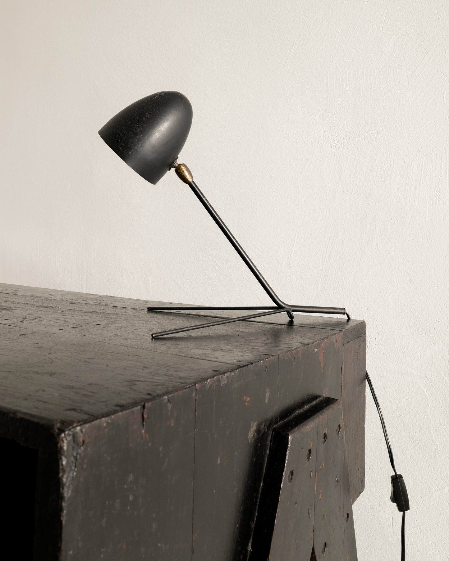 SERGE MOUILLE "COCOTTE" TABLE LAMP, 1950s