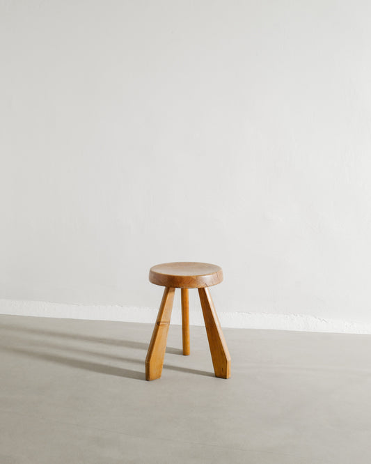 CHARLOTTE PERRIAND SANDOZ STOOL, 1960s