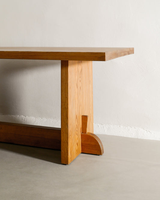 AXEL EINAR HJORTH "LOVÖ" DINING TABLE, 1930s