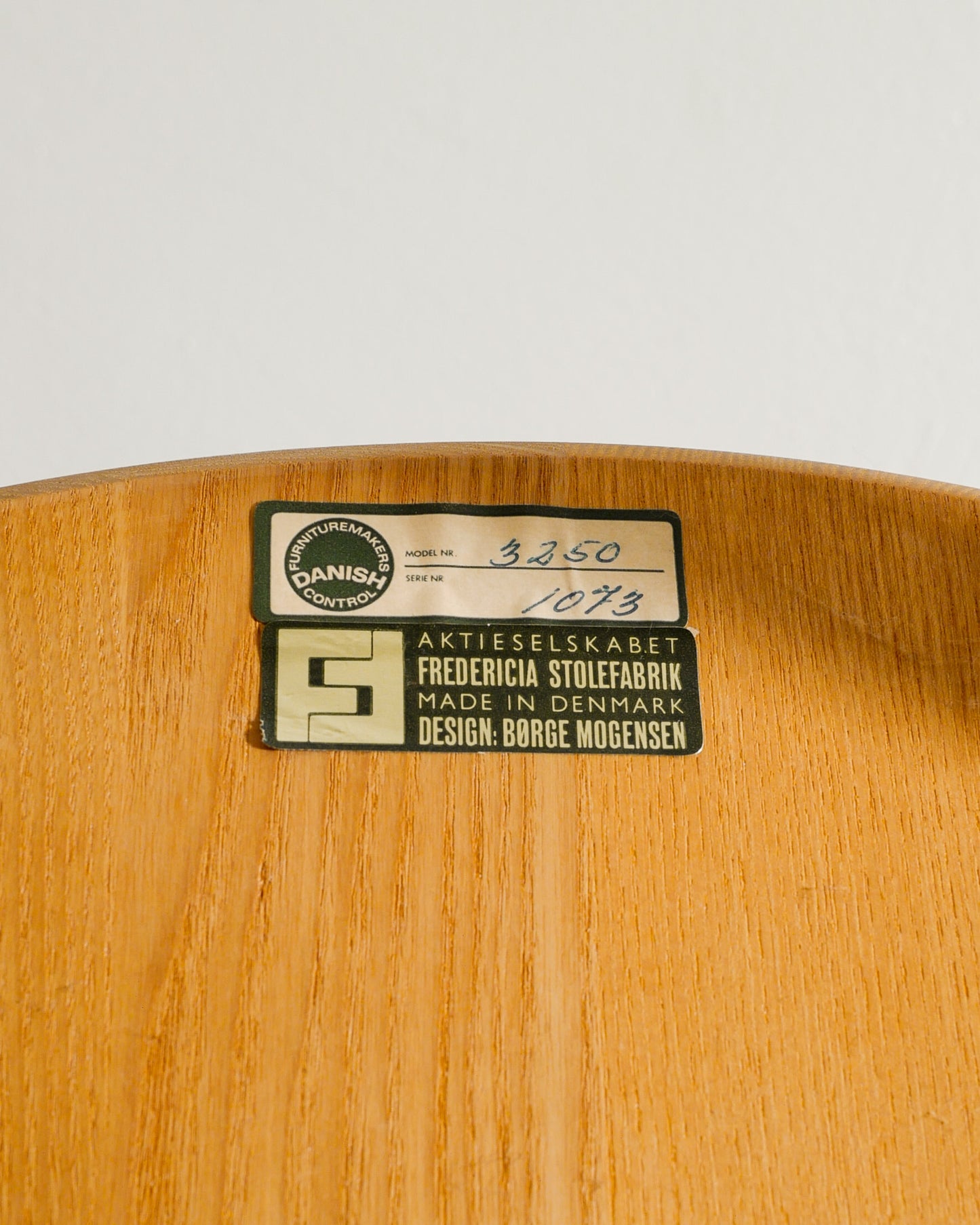 BØRGE MOGENSEN "3250" WINDSOR CHAIR, 1960s