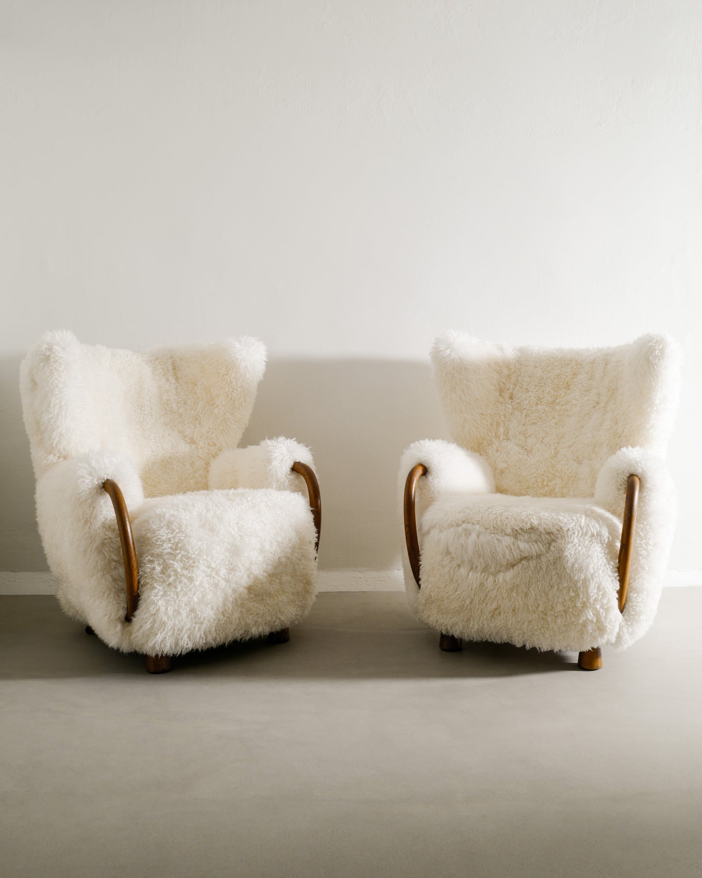 VIGGO BOESEN ARMCHAIRS, 1940s