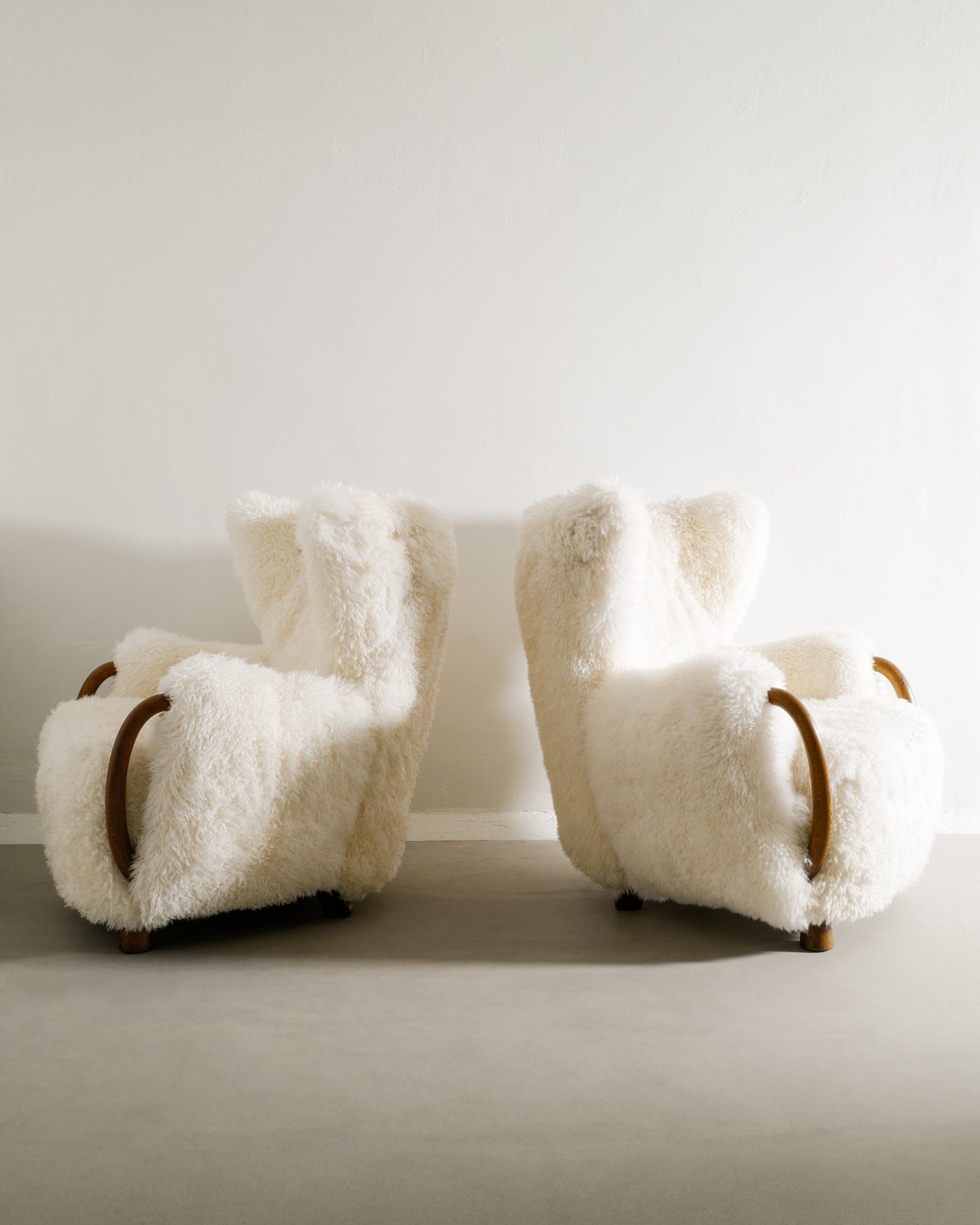 VIGGO BOESEN ARMCHAIRS, 1940s