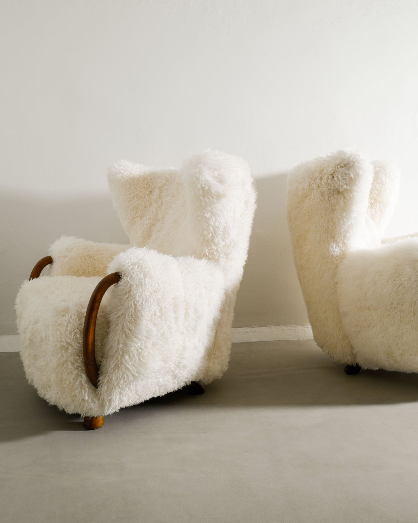 VIGGO BOESEN ARMCHAIRS, 1940s
