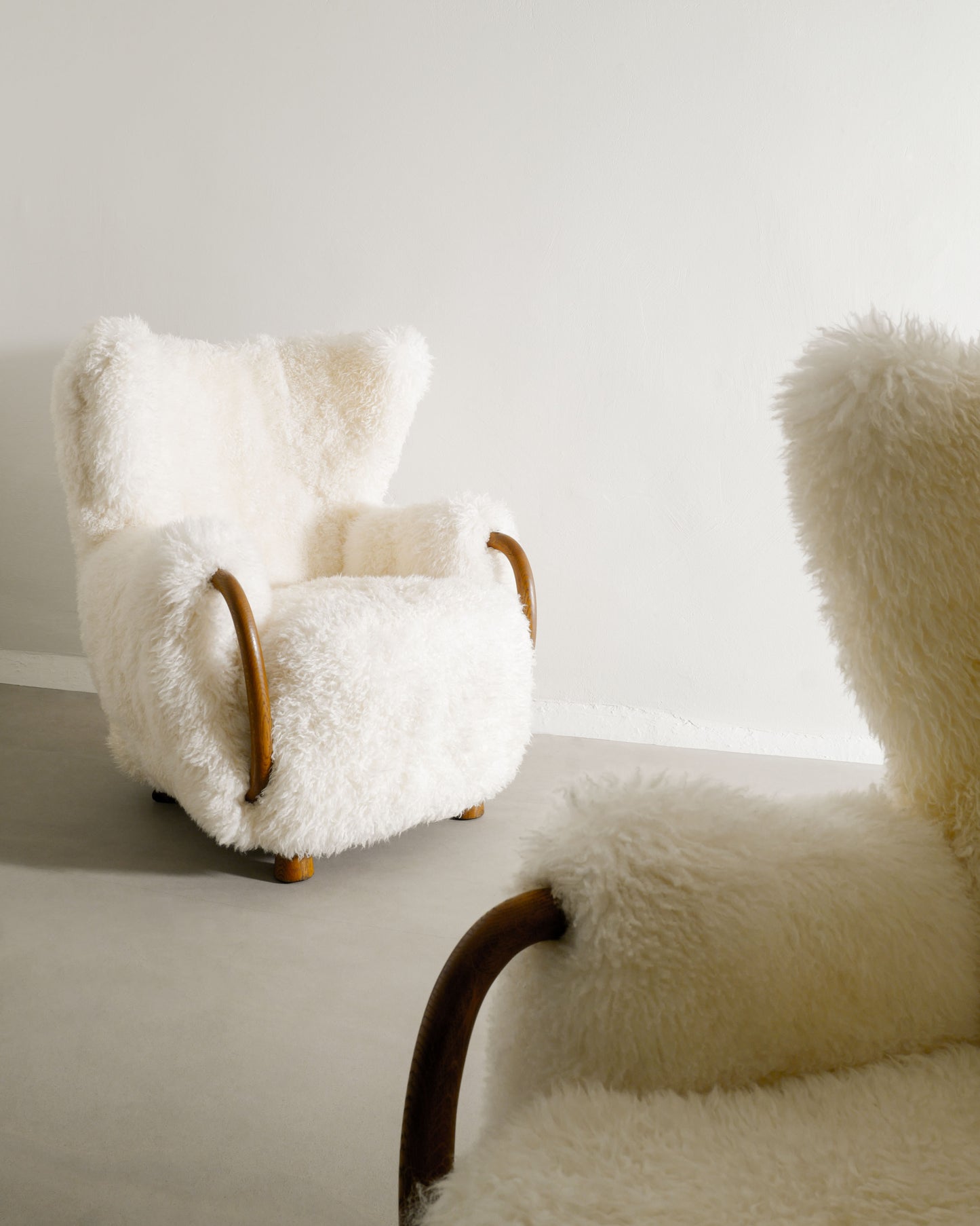 VIGGO BOESEN ARMCHAIRS, 1940s