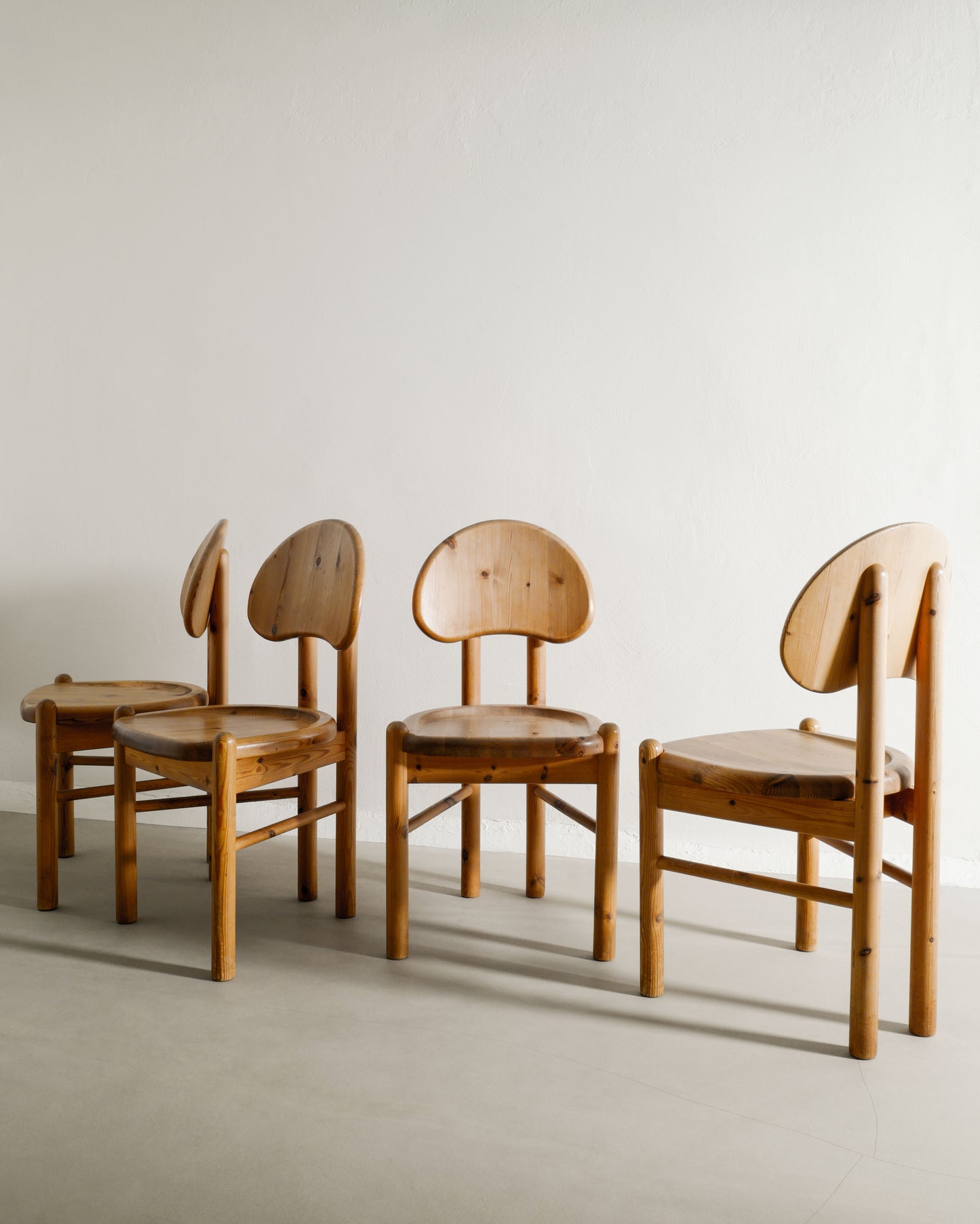 DANISH PINE CHAIRS, 1970s