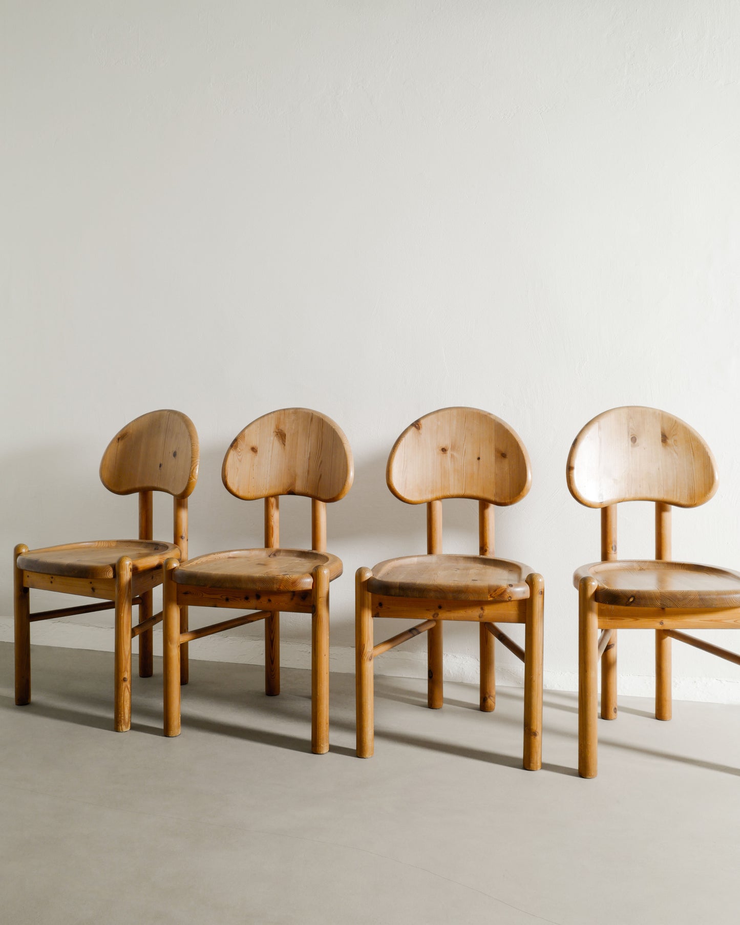 DANISH PINE CHAIRS, 1970s