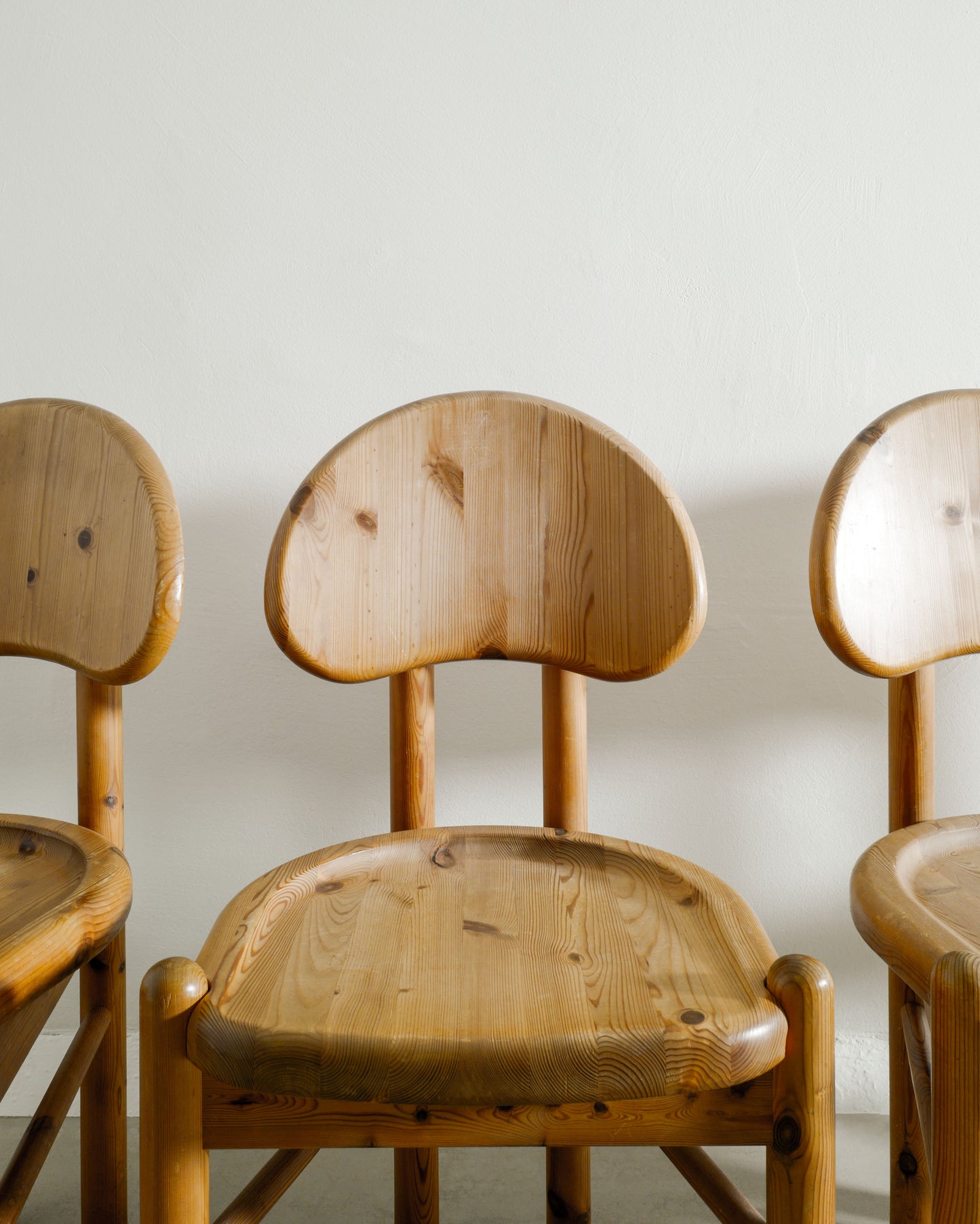 DANISH PINE CHAIRS, 1970s