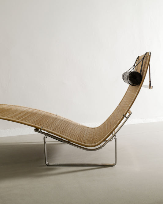 POUL KJÆRHOLM "PK-24" CHAISE, 1960s