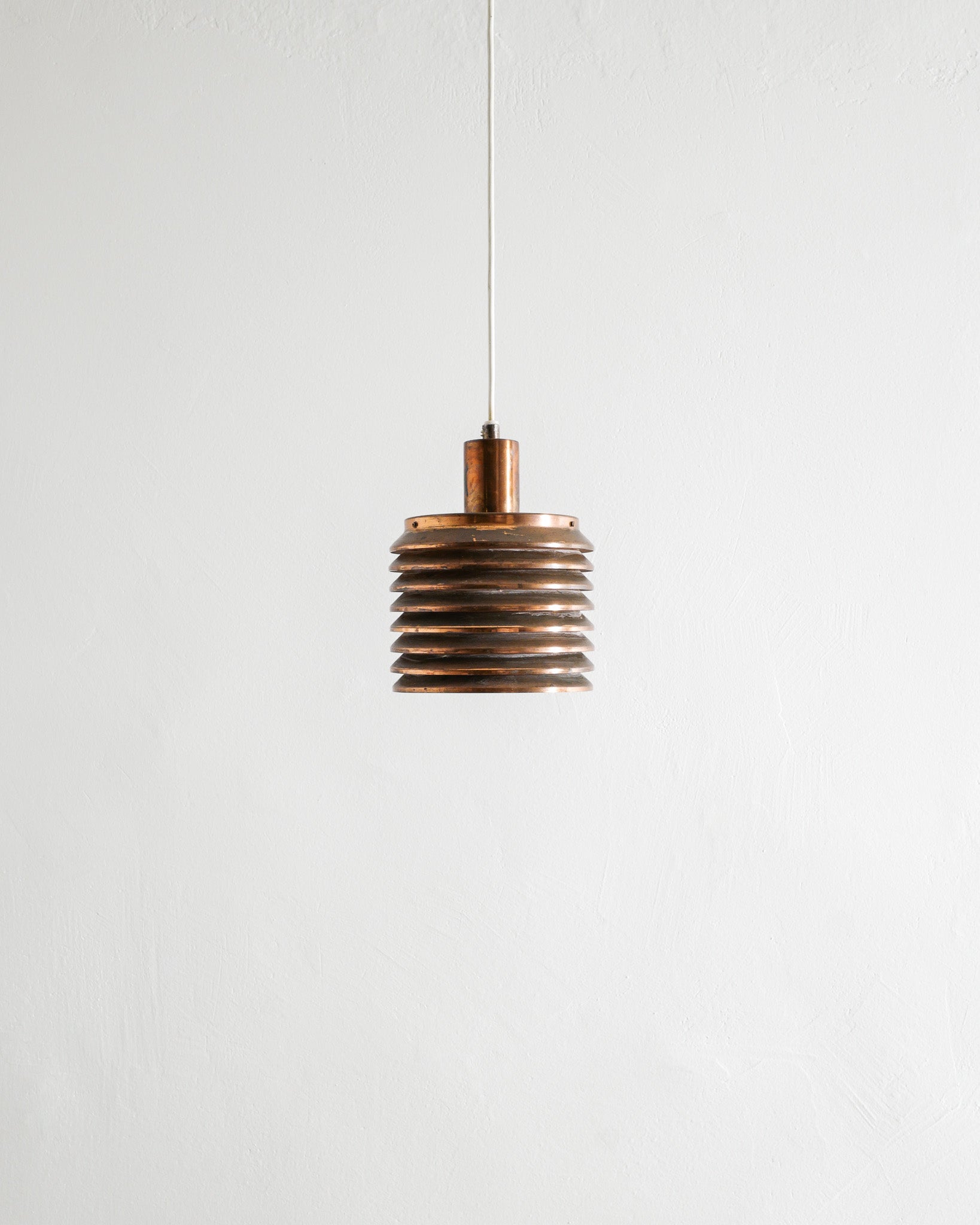 HANS-AGNE JAKOBSSON COPPER PENDANT, 1960s