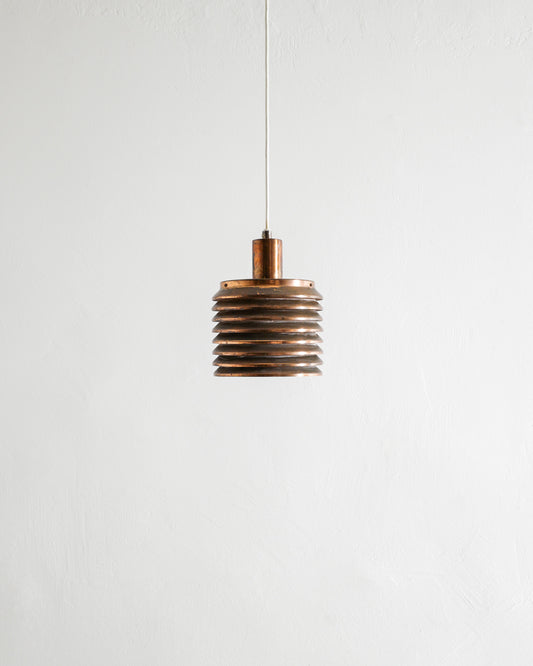 HANS-AGNE JAKOBSSON COPPER PENDANT, 1960s