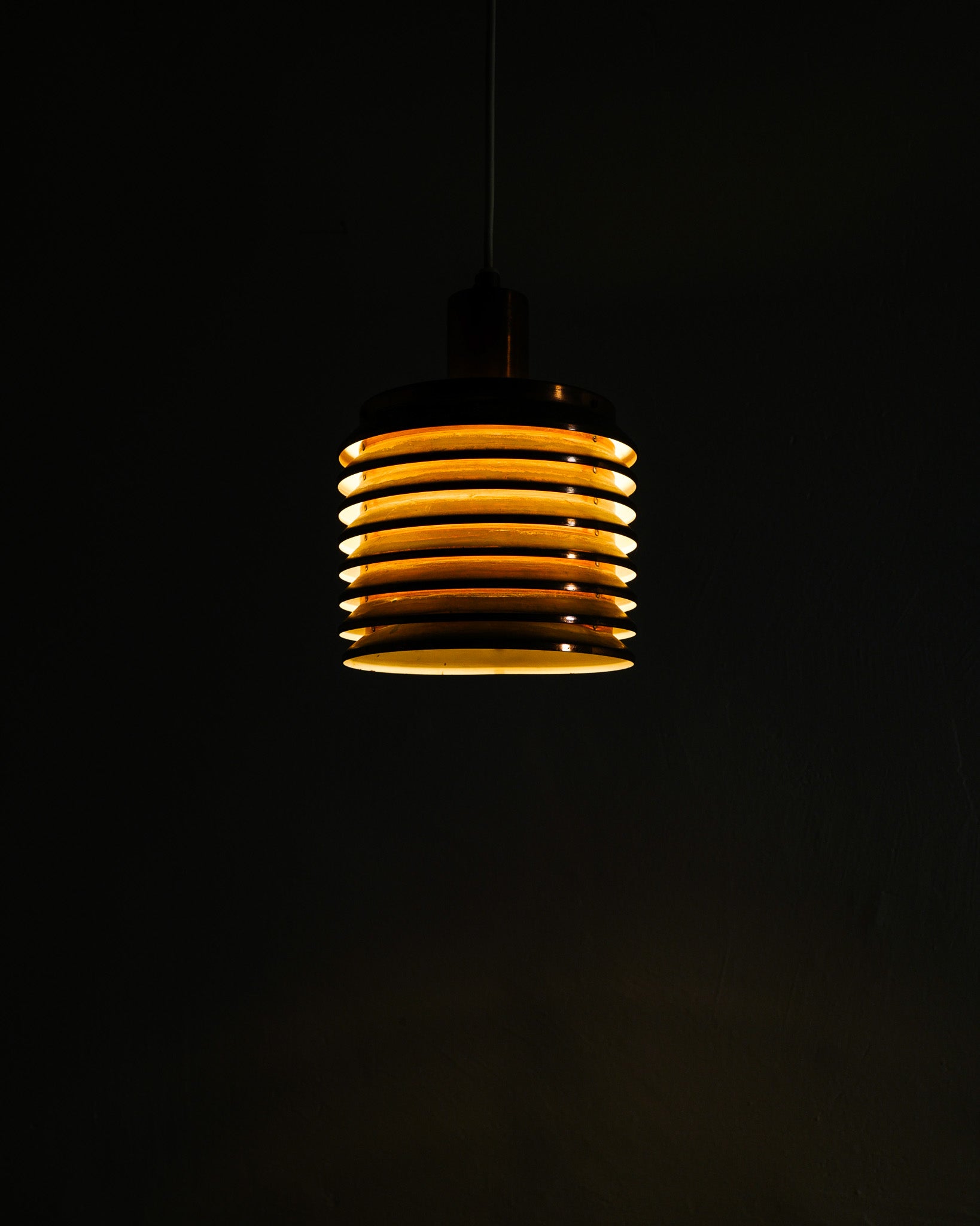 HANS-AGNE JAKOBSSON COPPER PENDANT, 1960s
