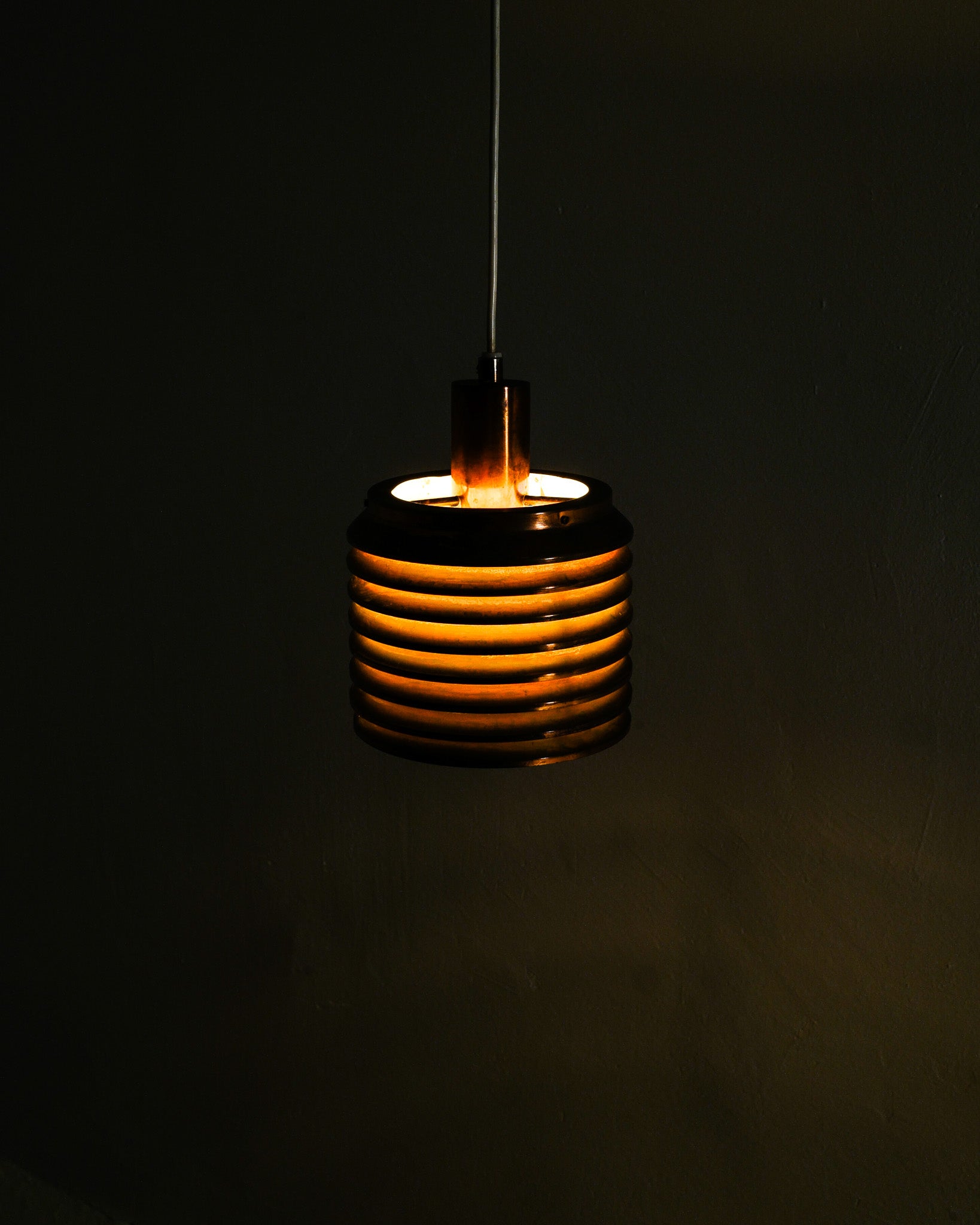 HANS-AGNE JAKOBSSON COPPER PENDANT, 1960s