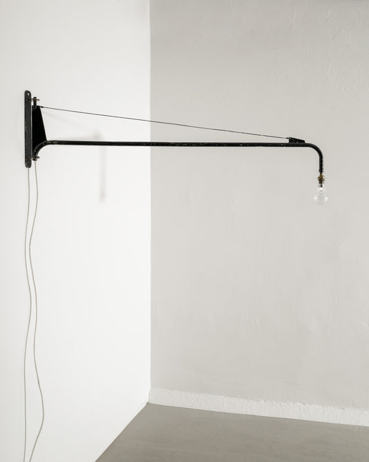 JEAN PROUVÉ "POTENCE" WALL LAMP, 1950s