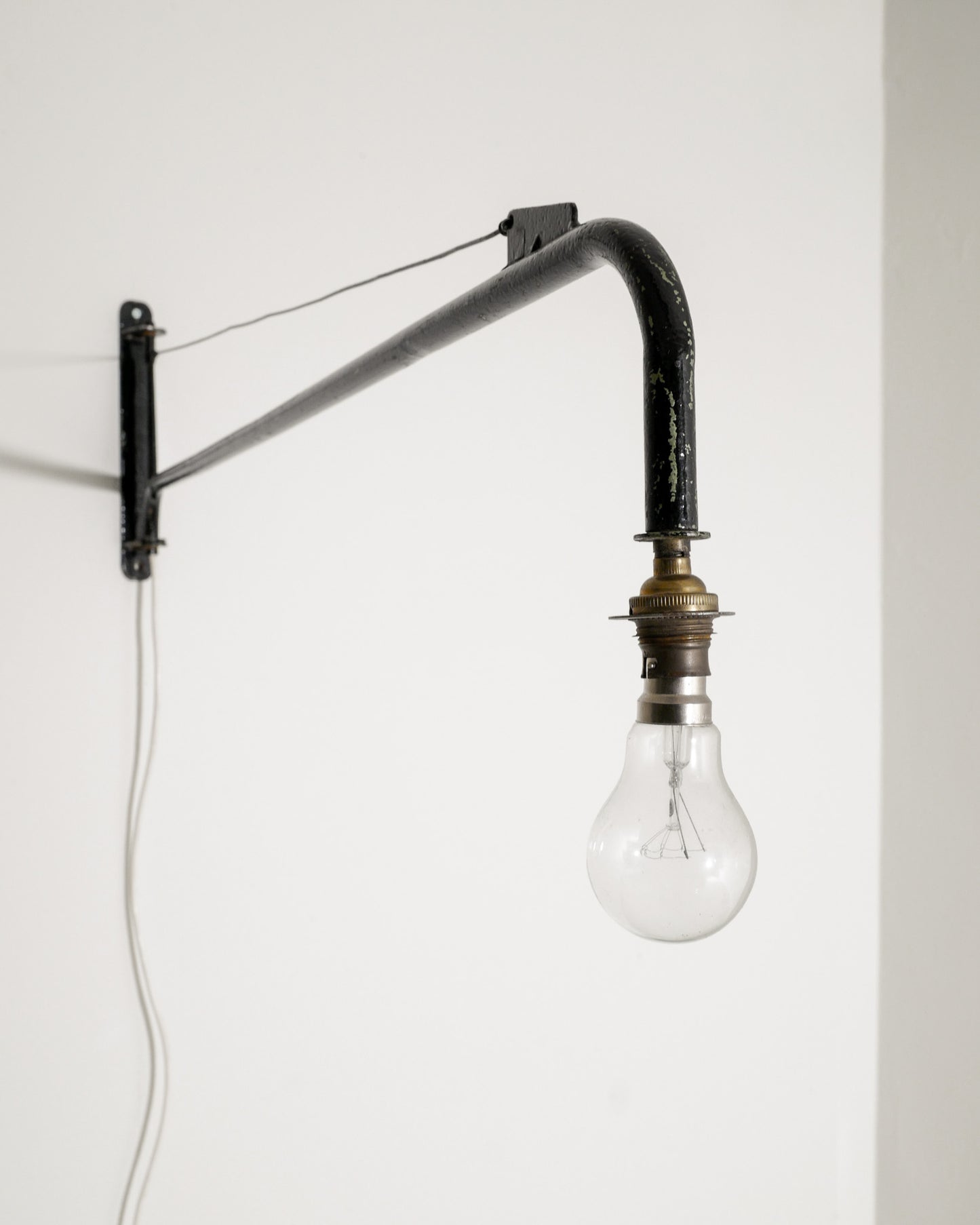 JEAN PROUVÉ "POTENCE" WALL LAMP, 1950s