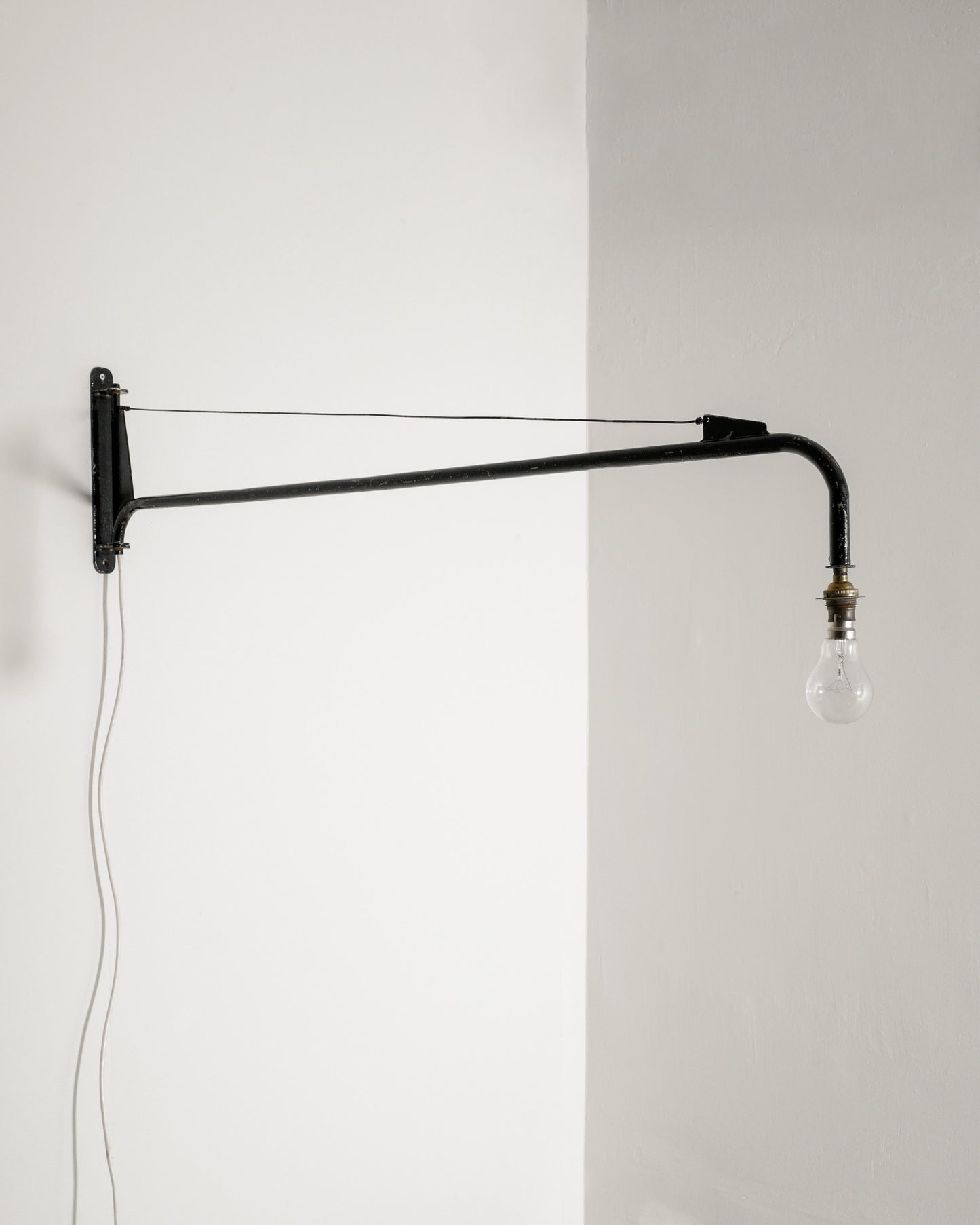 JEAN PROUVÉ "POTENCE" WALL LAMP, 1950s