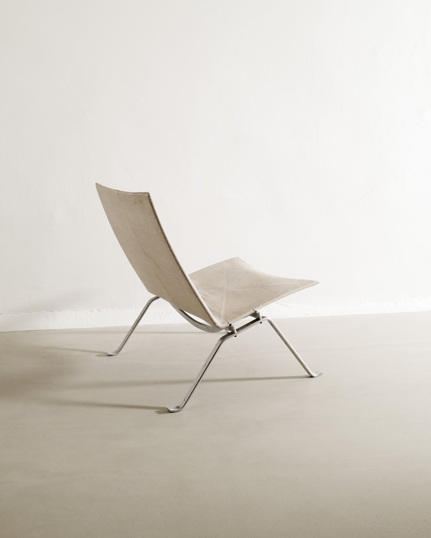POUL KJAERHOLM PK22 CHAIRS IN CANVAS, 1990s