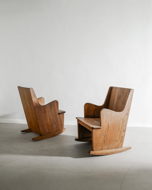 AXEL EINAR HJORTH ROCKING CHAIRS, 1930s