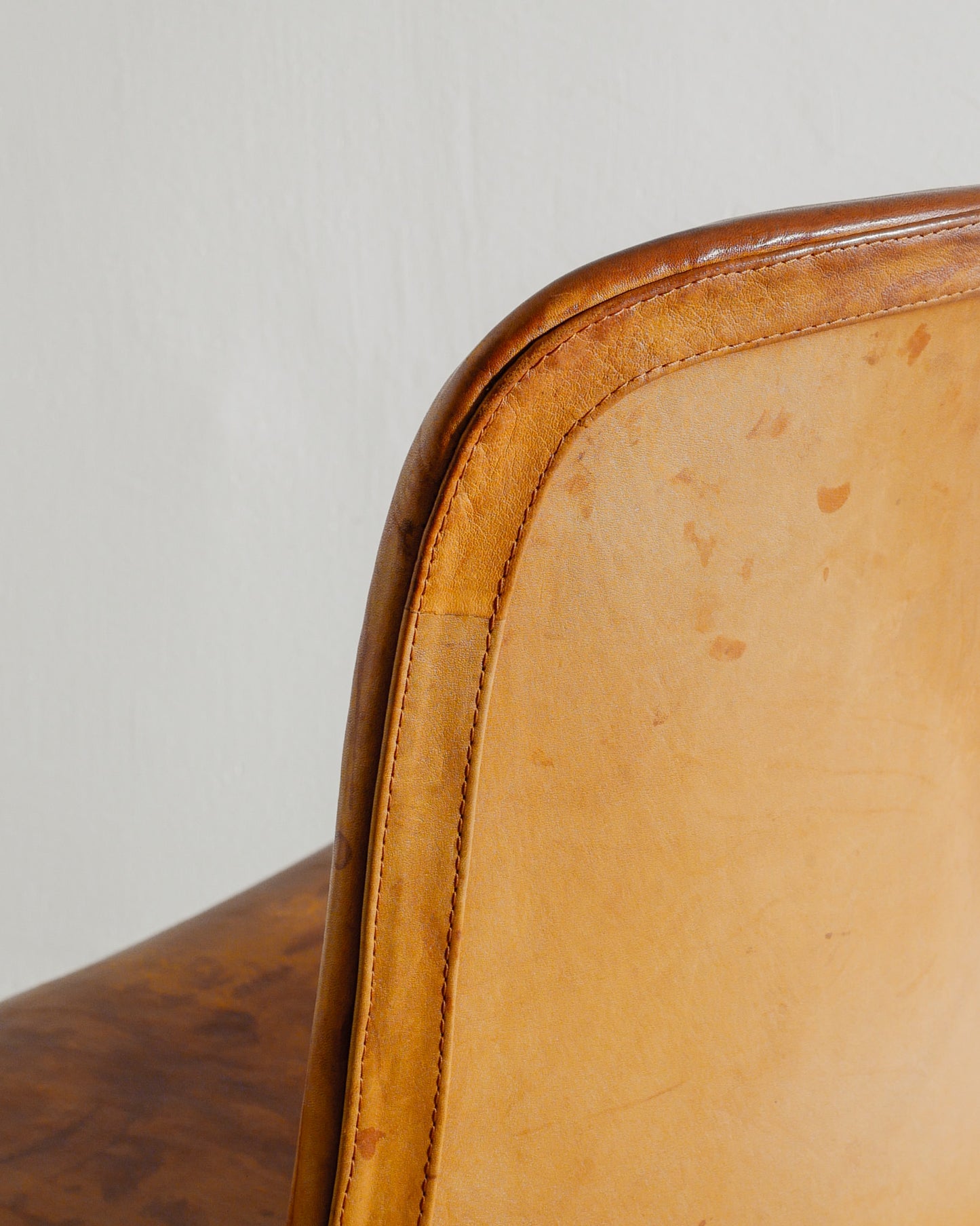 SET OF SIX POUL KJAERHOLM PK-9 CHAIRS, 1960s