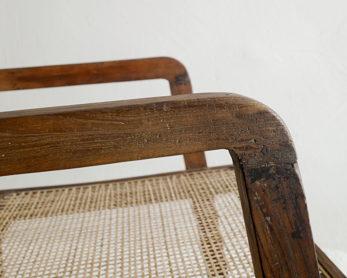 PIERRE JEANNERET BOX CHAIR, 1950s