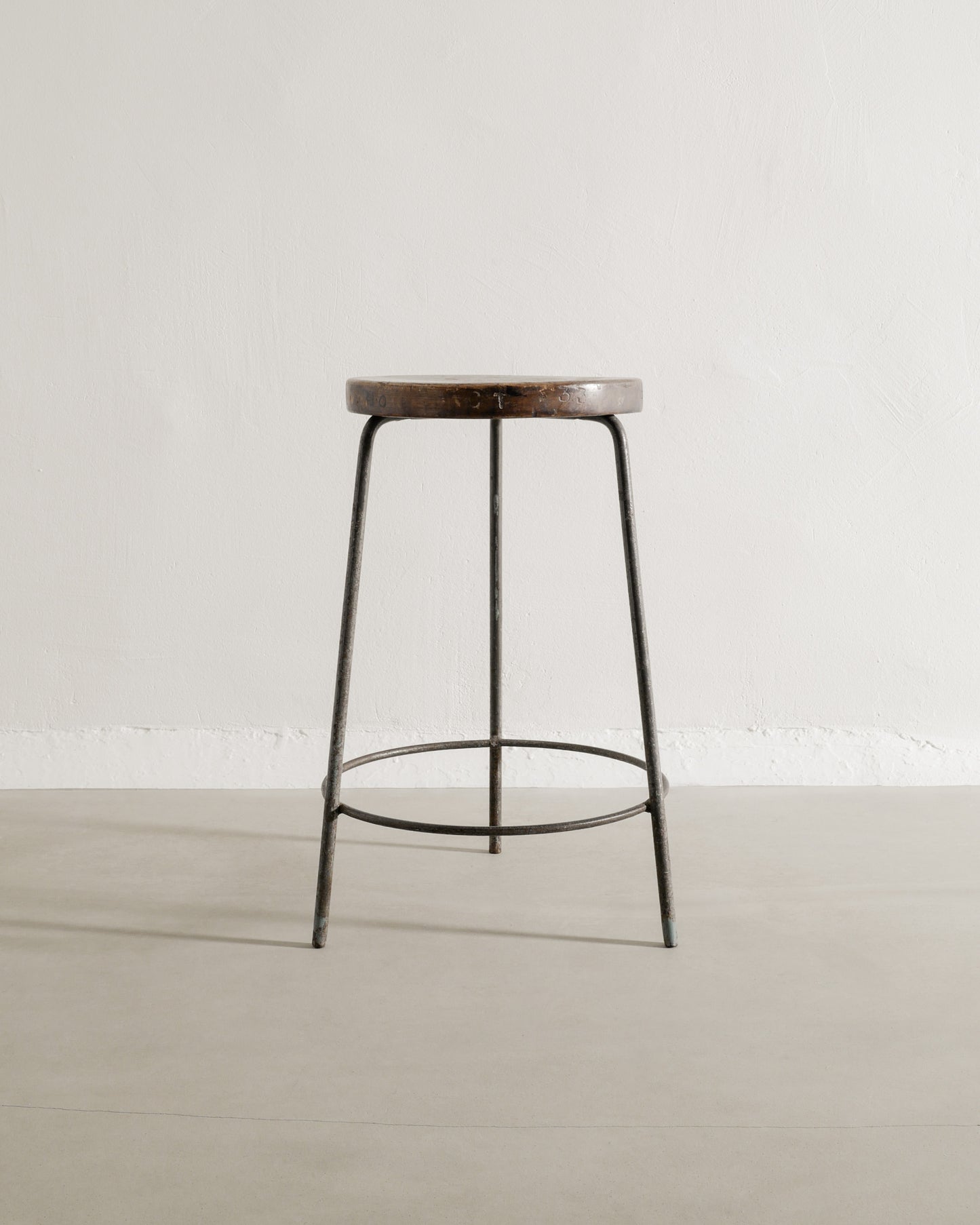 PIERRE JEANNERET HIGH STOOL, 1950s