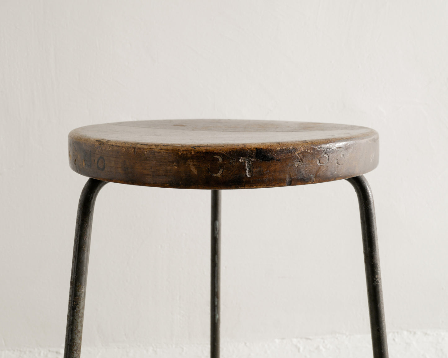 PIERRE JEANNERET HIGH STOOL, 1950s