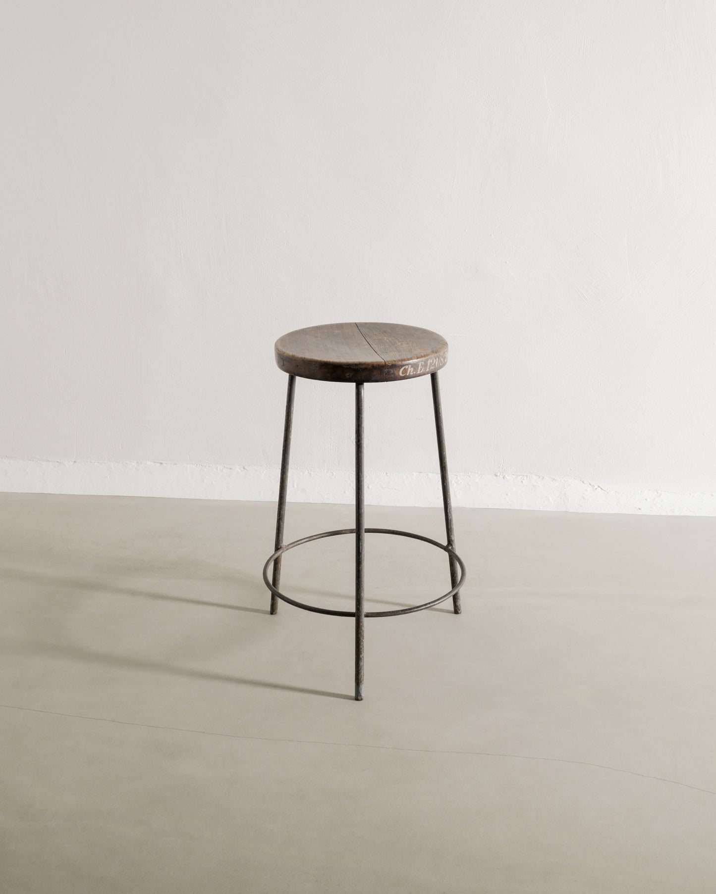 PIERRE JEANNERET HIGH STOOL, 1950s