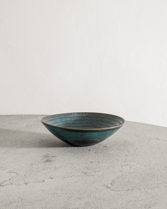 STIG LINDBERG CERAMIC BOWL, 1960s