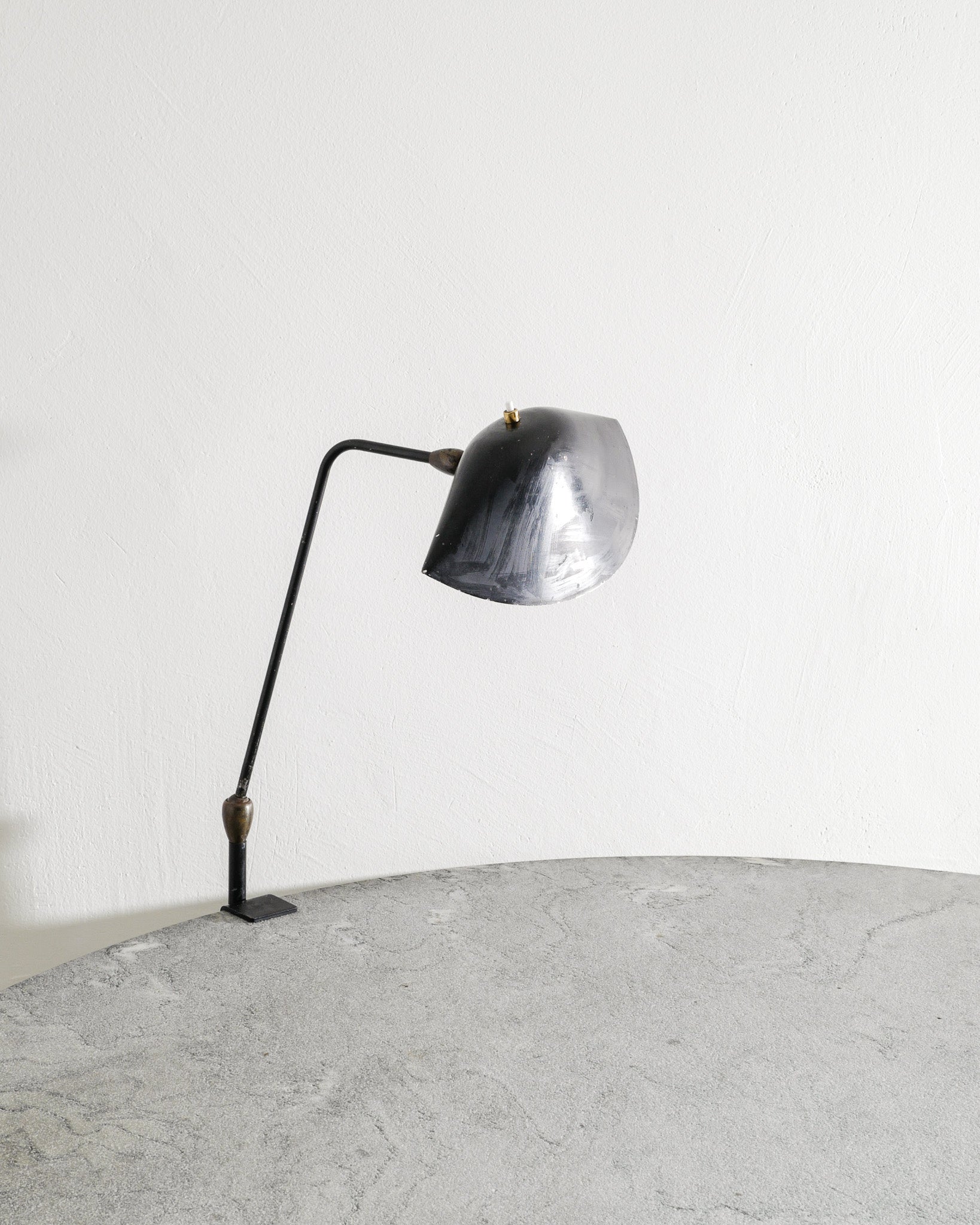 SERGE MOUILLE AGRAFÉE DESK LAMP, 1950s