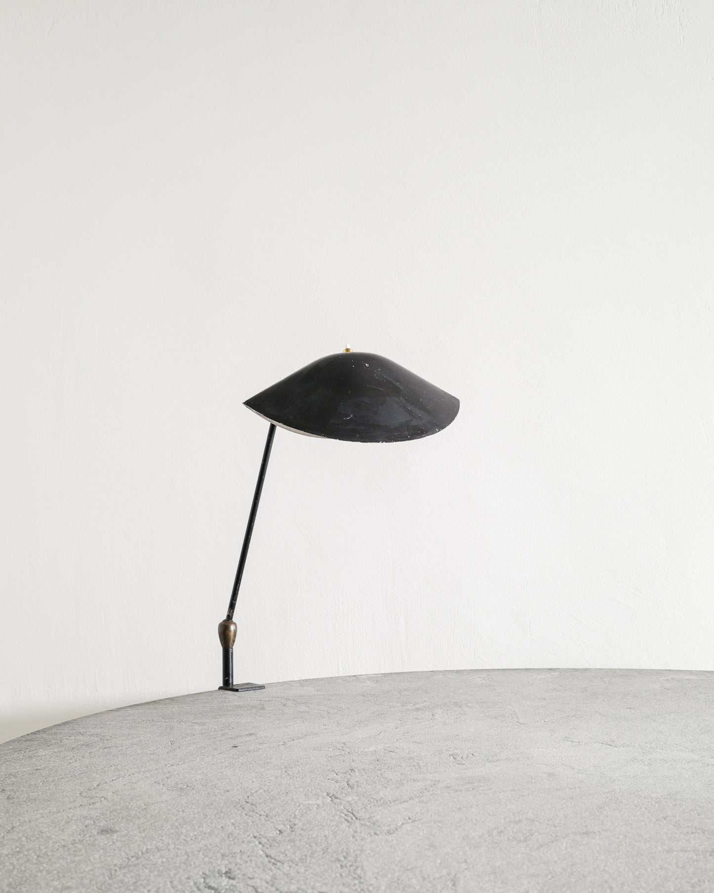 SERGE MOUILLE AGRAFÉE DESK LAMP, 1950s