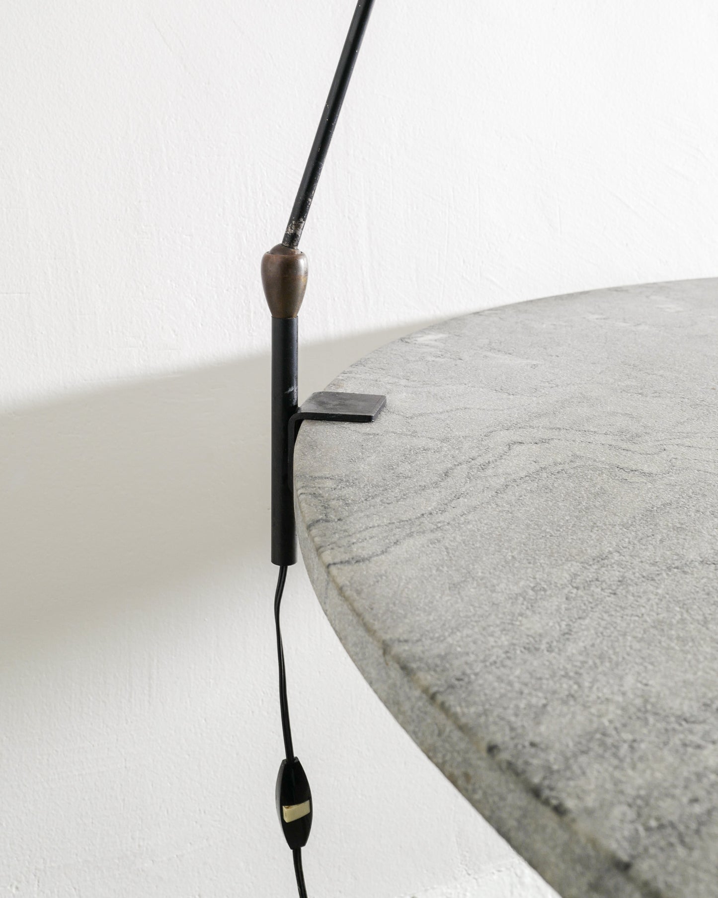 SERGE MOUILLE AGRAFÉE DESK LAMP, 1950s