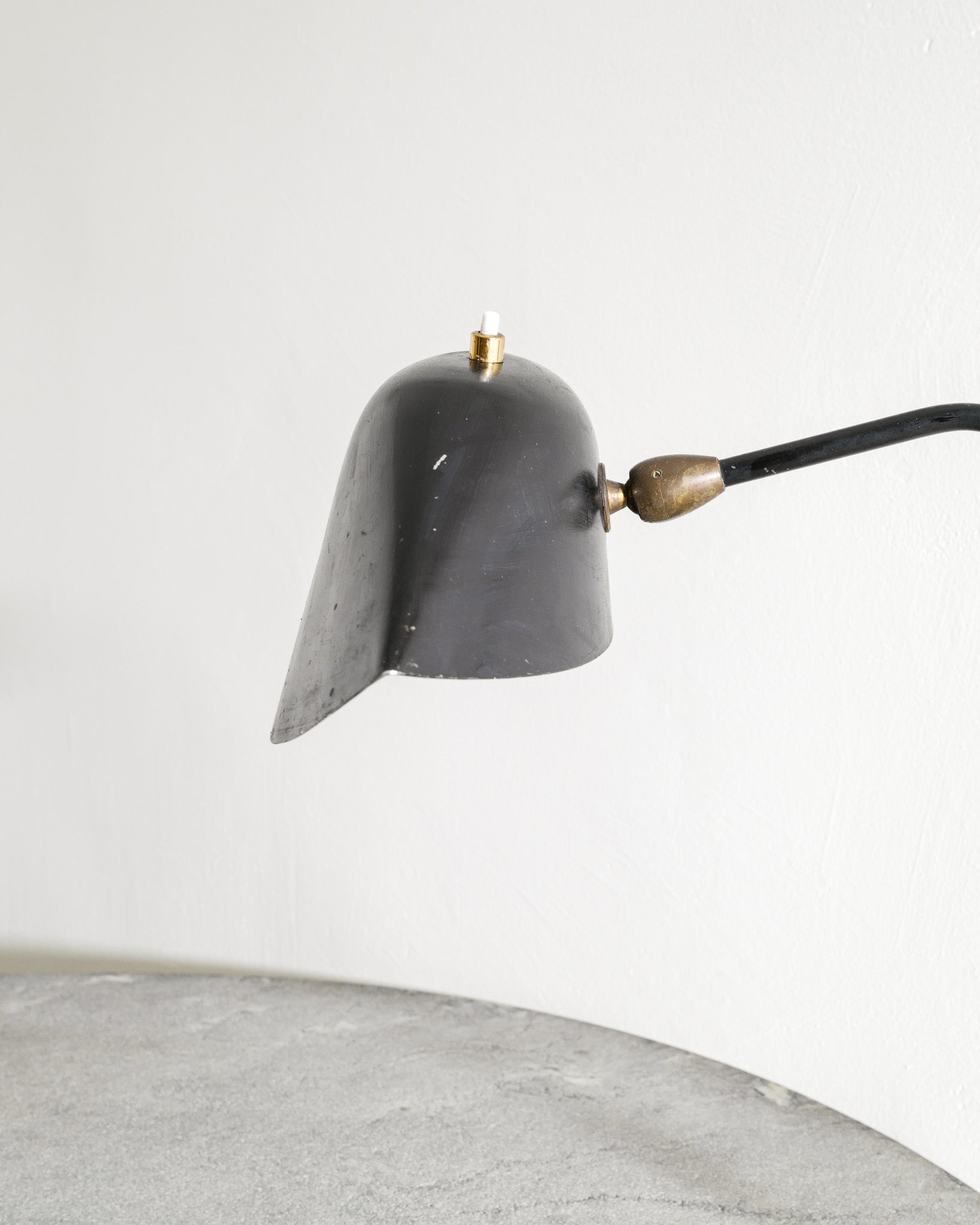 SERGE MOUILLE AGRAFÉE DESK LAMP, 1950s