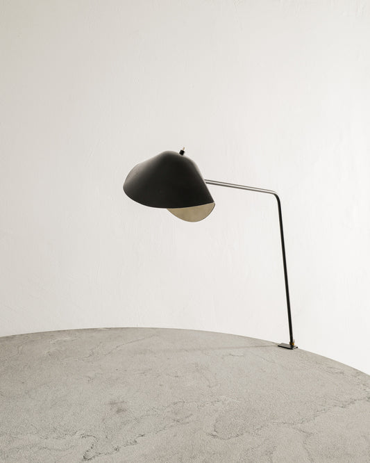 SERGE MOUILLE AGRAFÉE DESK LAMP, 1950s