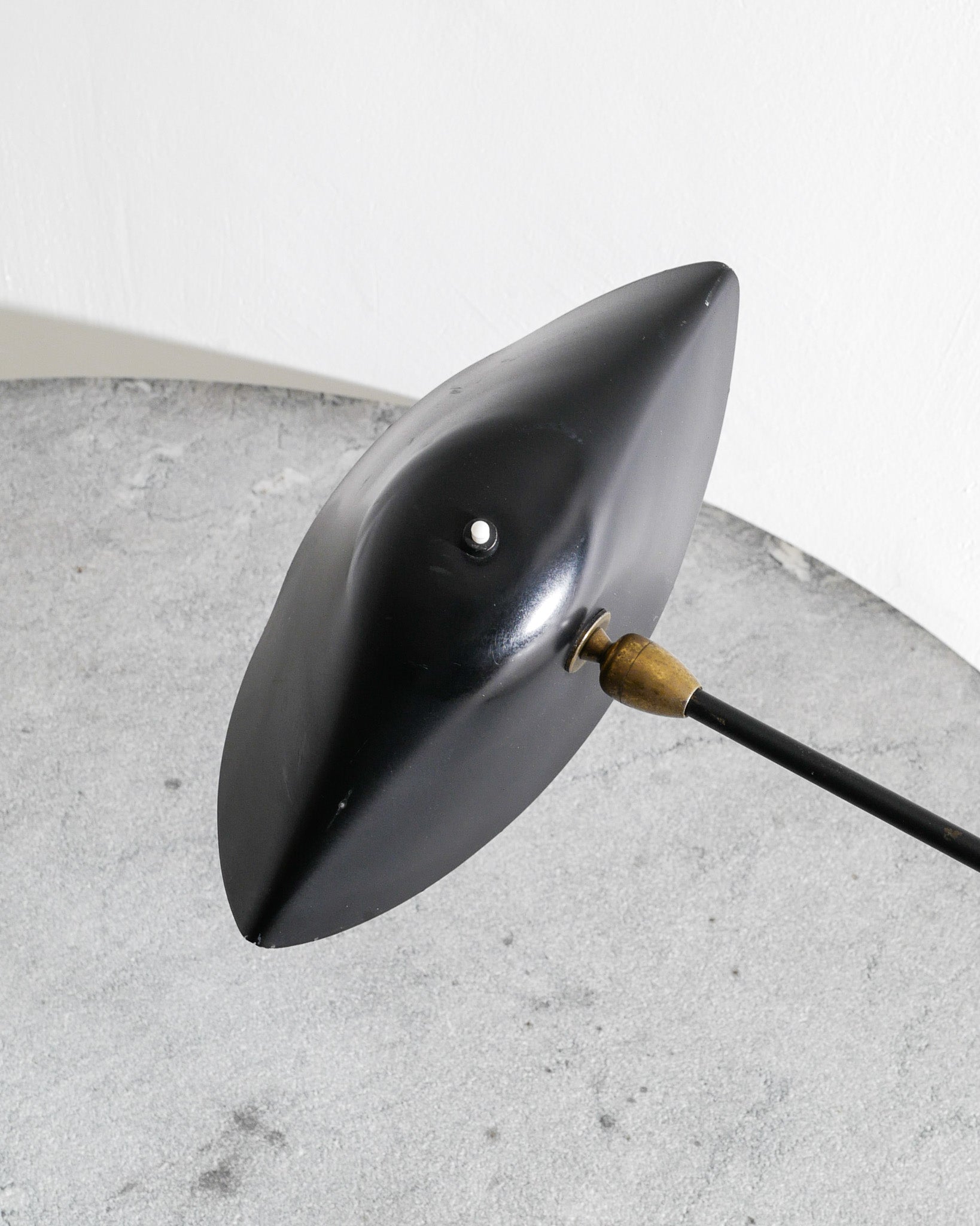 SERGE MOUILLE SIMPLE AGRAFÉE LAMP, 1950s