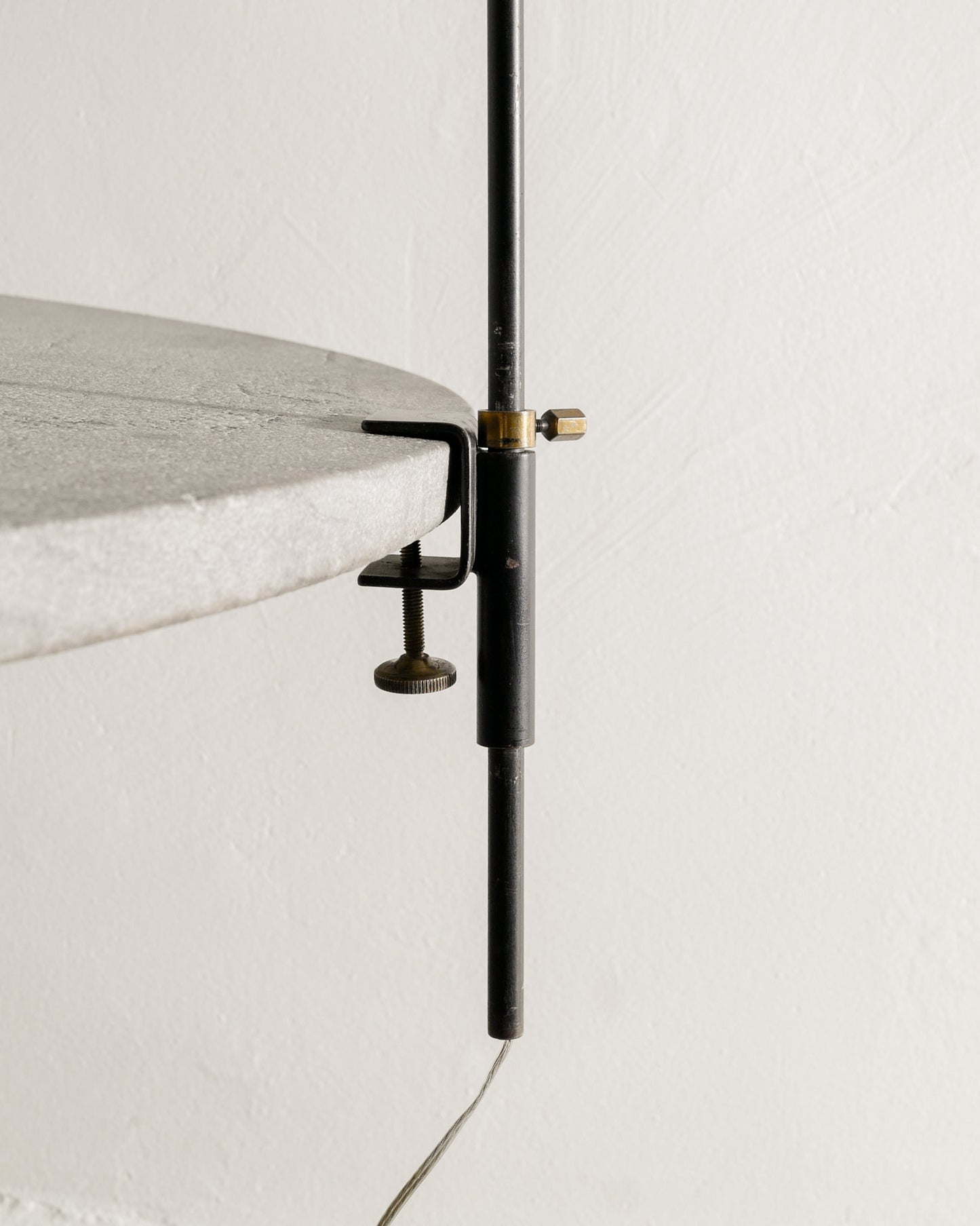 SERGE MOUILLE AGRAFÉE DESK LAMP, 1950s