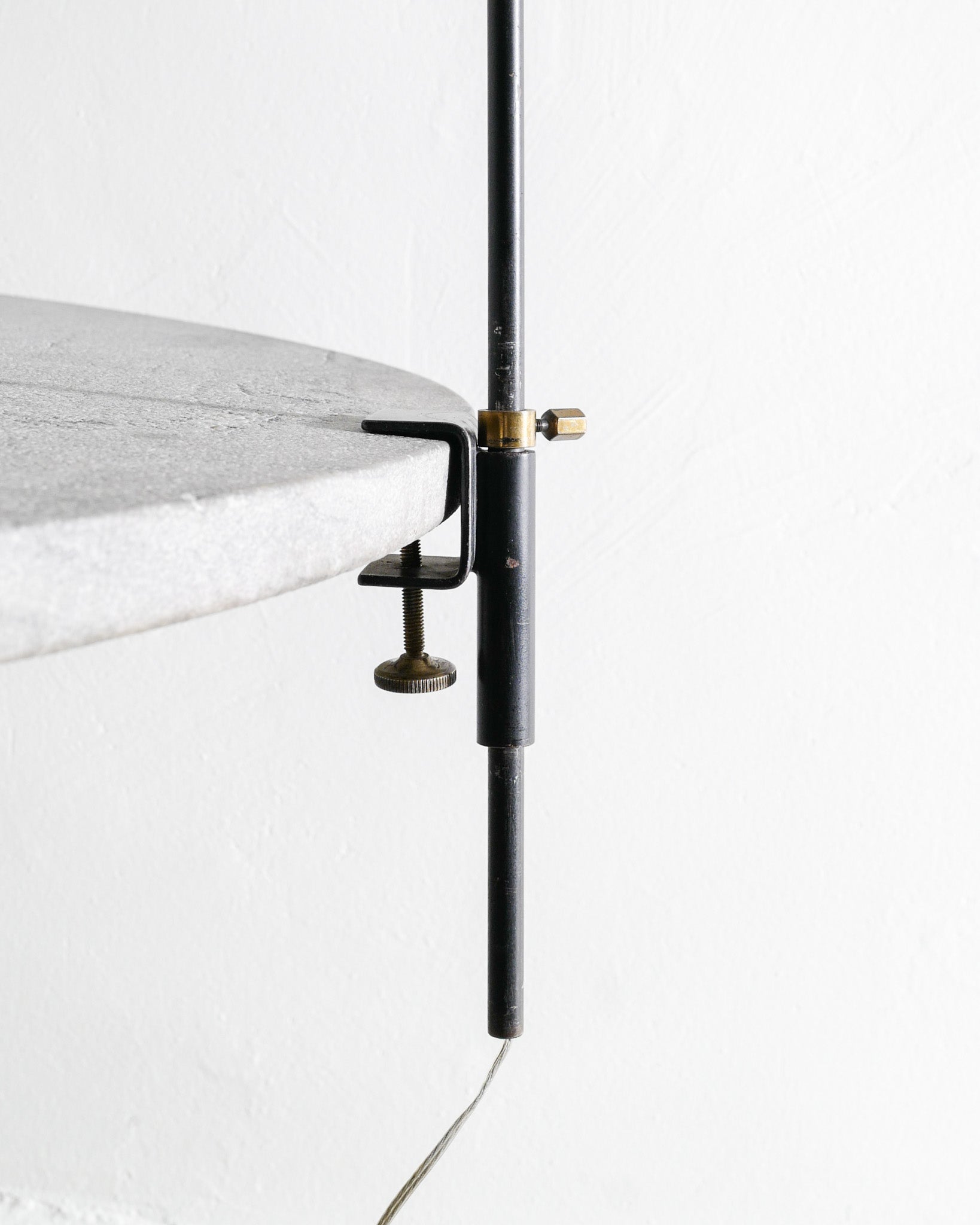 SERGE MOUILLE SIMPLE AGRAFÉE LAMP, 1950s