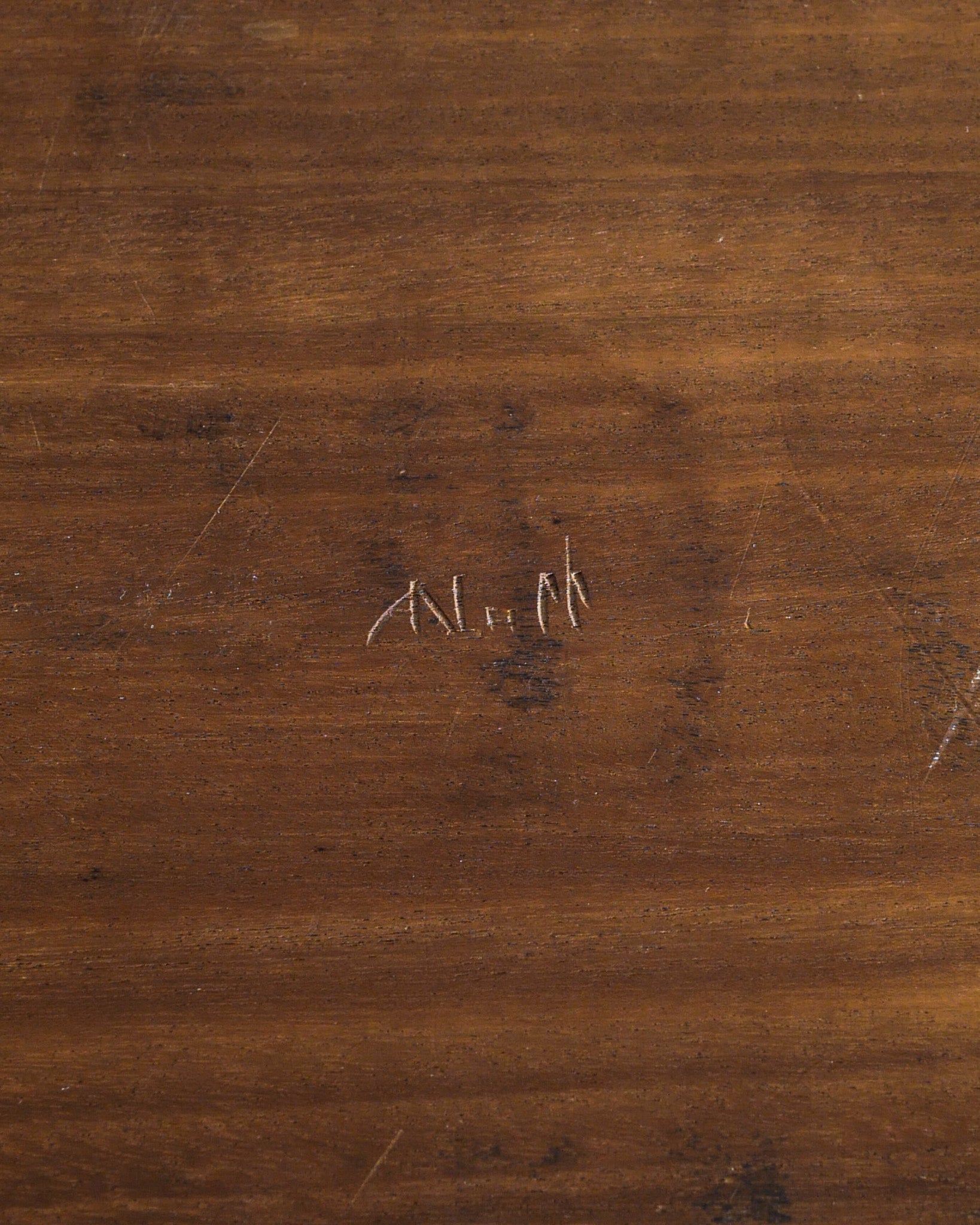 ALEXANDRE NOLL WOODEN TRAY, 1950s