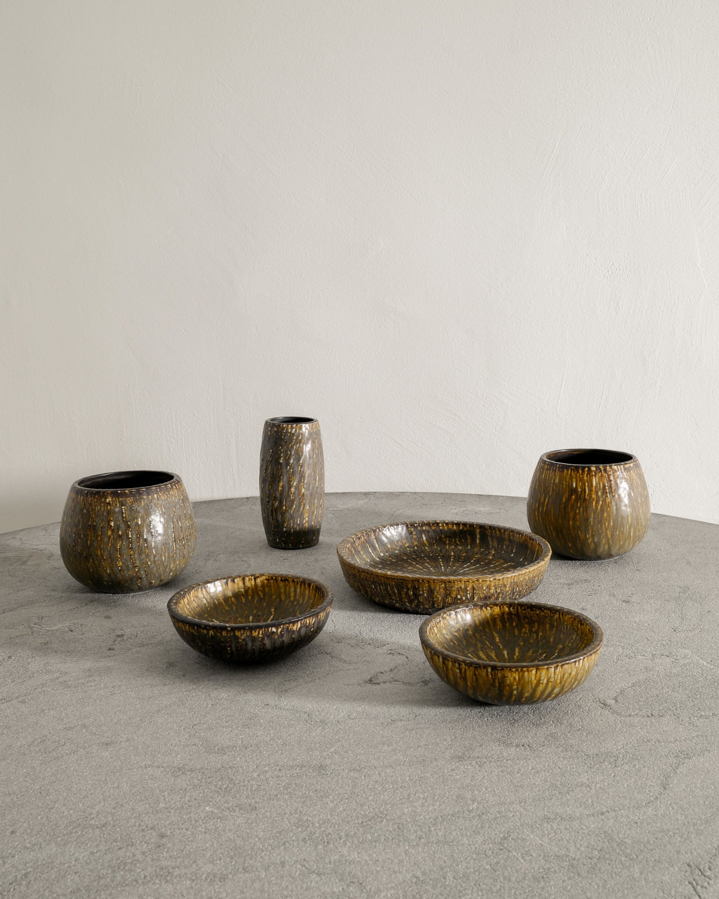 GUNNAR NYLUND "RUBUS" BOWLS, 1950s