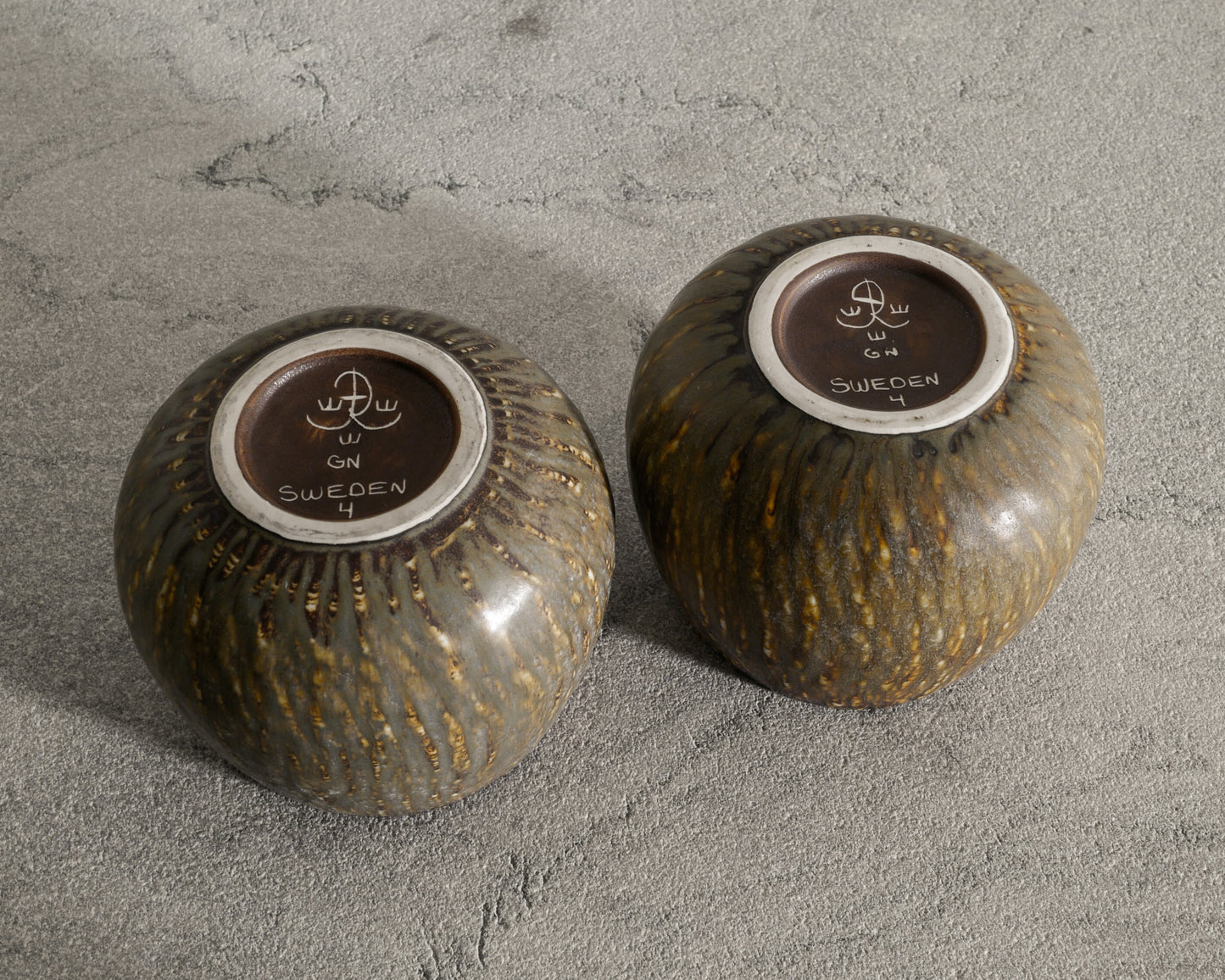 GUNNAR NYLUND "RUBUS" BOWLS, 1950s