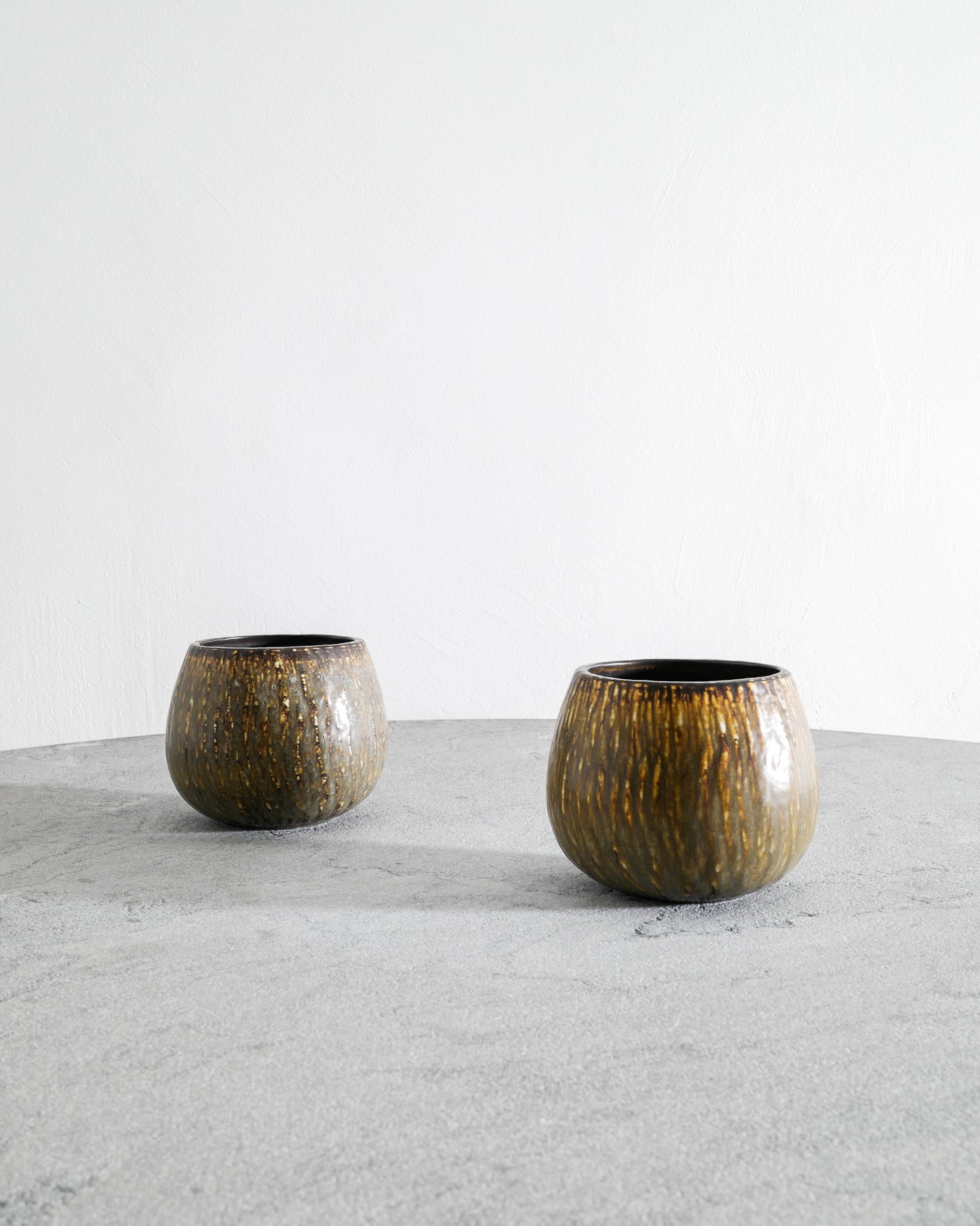 GUNNAR NYLUND "RUBUS" HIGH BOWLS, 1950s
