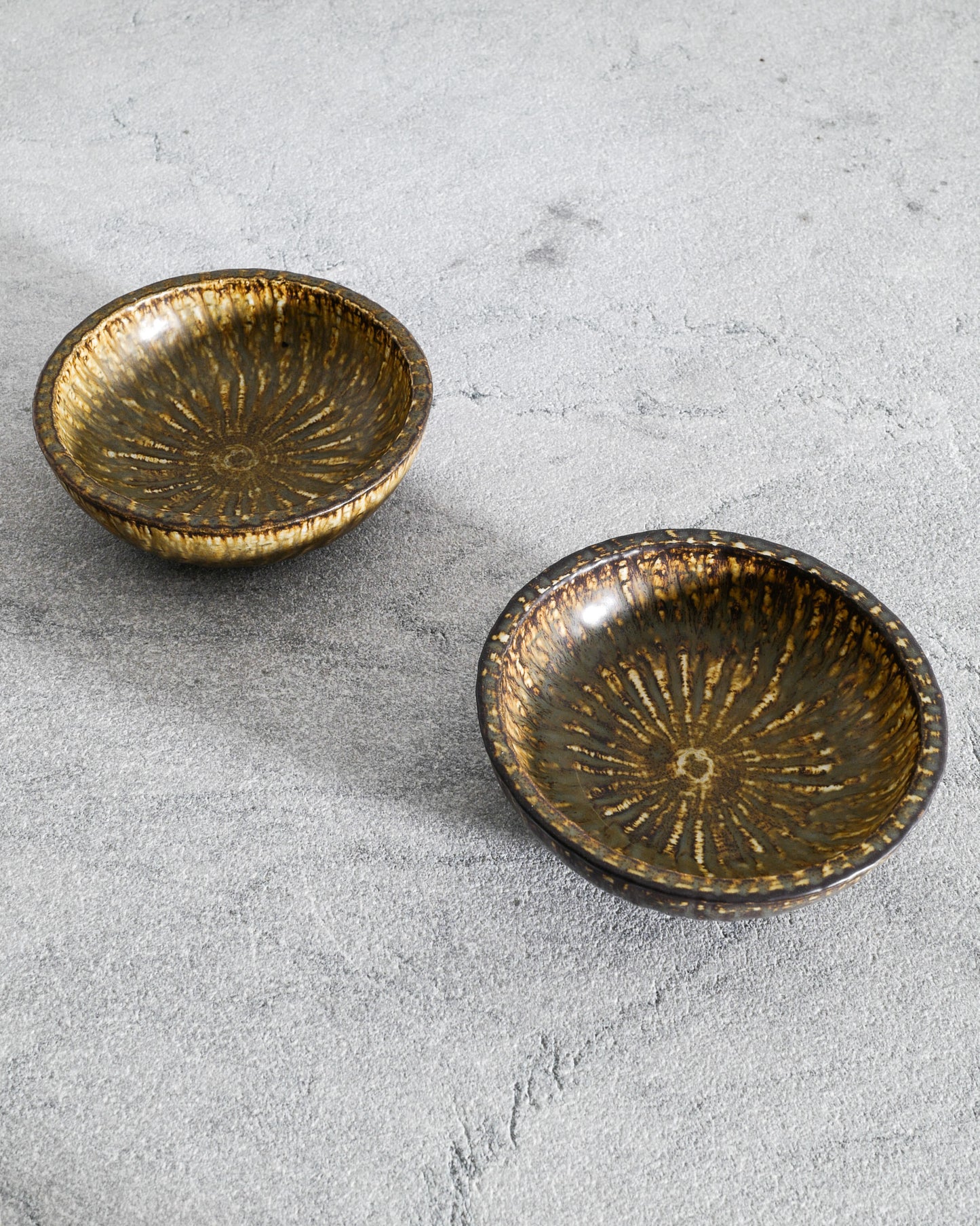 GUNNAR NYLUND "RUBUS" LOW BOWLS, 1950s