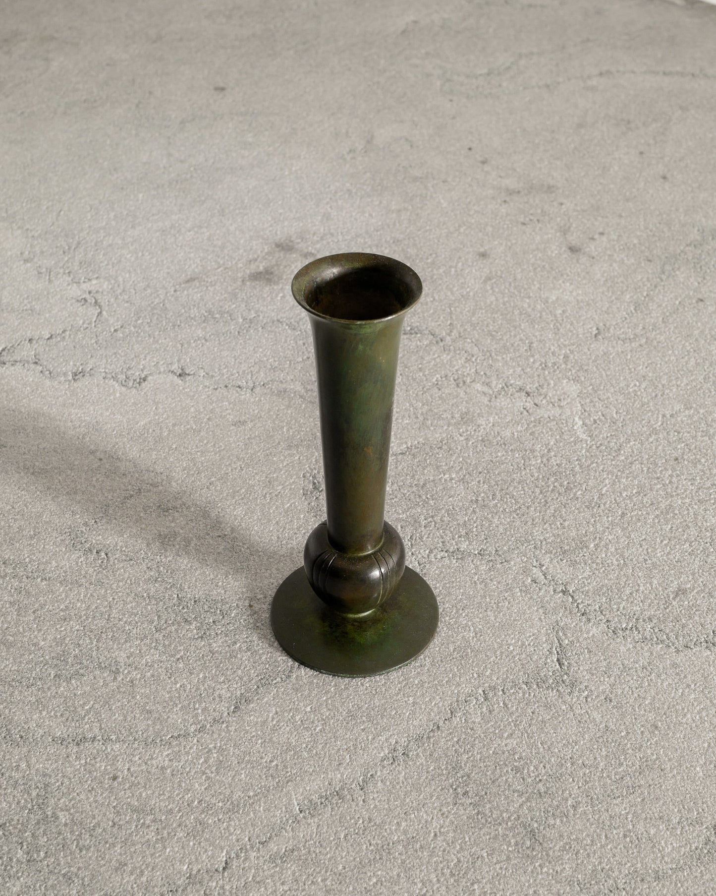 BRONZE VASE BY GAB SWEDEN, 1930s