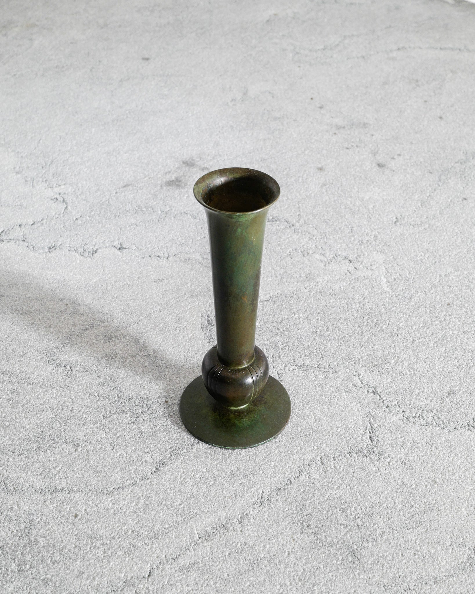 BRONZE VASE BY GAB SWEDEN, 1930s
