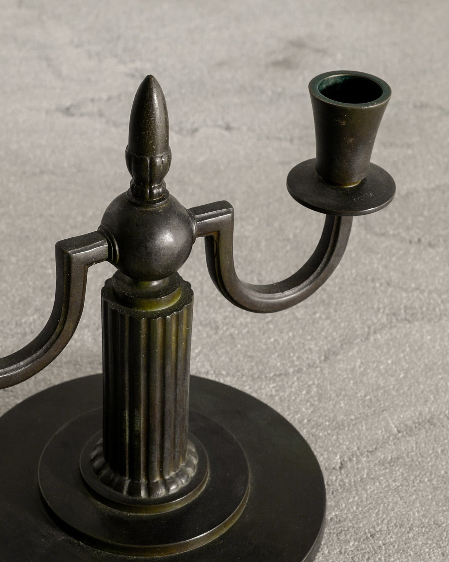 GAB BRONZE CANDELABRAS, 1930s