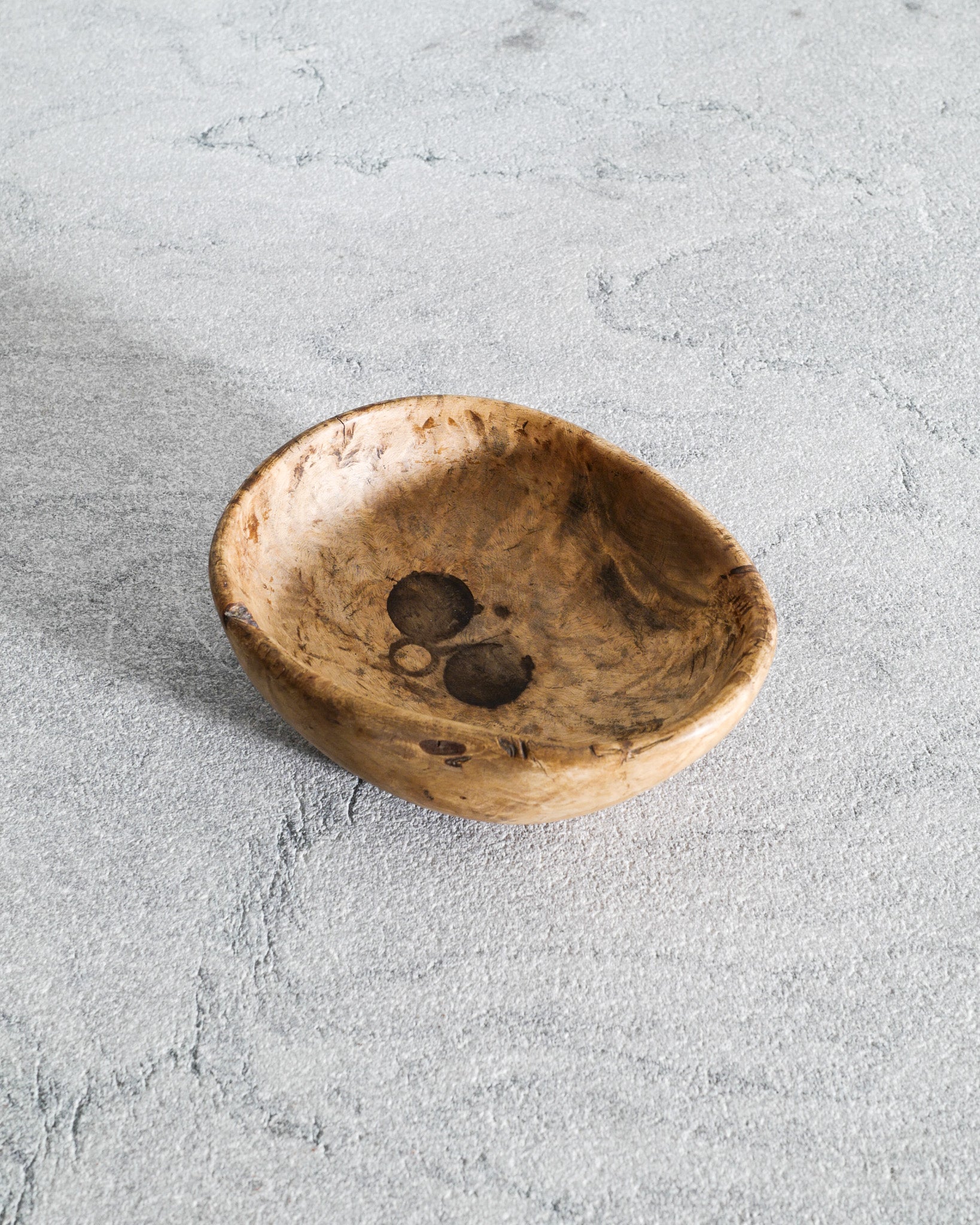SWEDISH WOODEN BIRCH BOWL, 1900s
