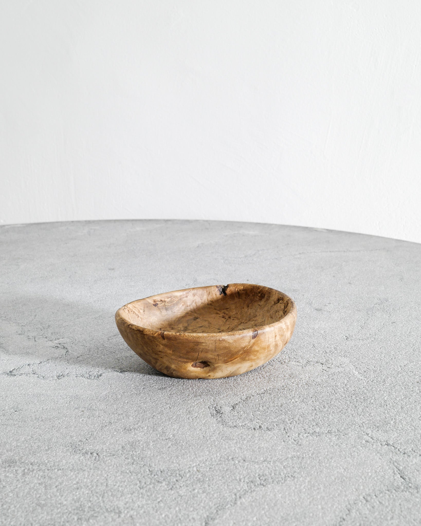 SWEDISH WOODEN BIRCH BOWL, 1900s