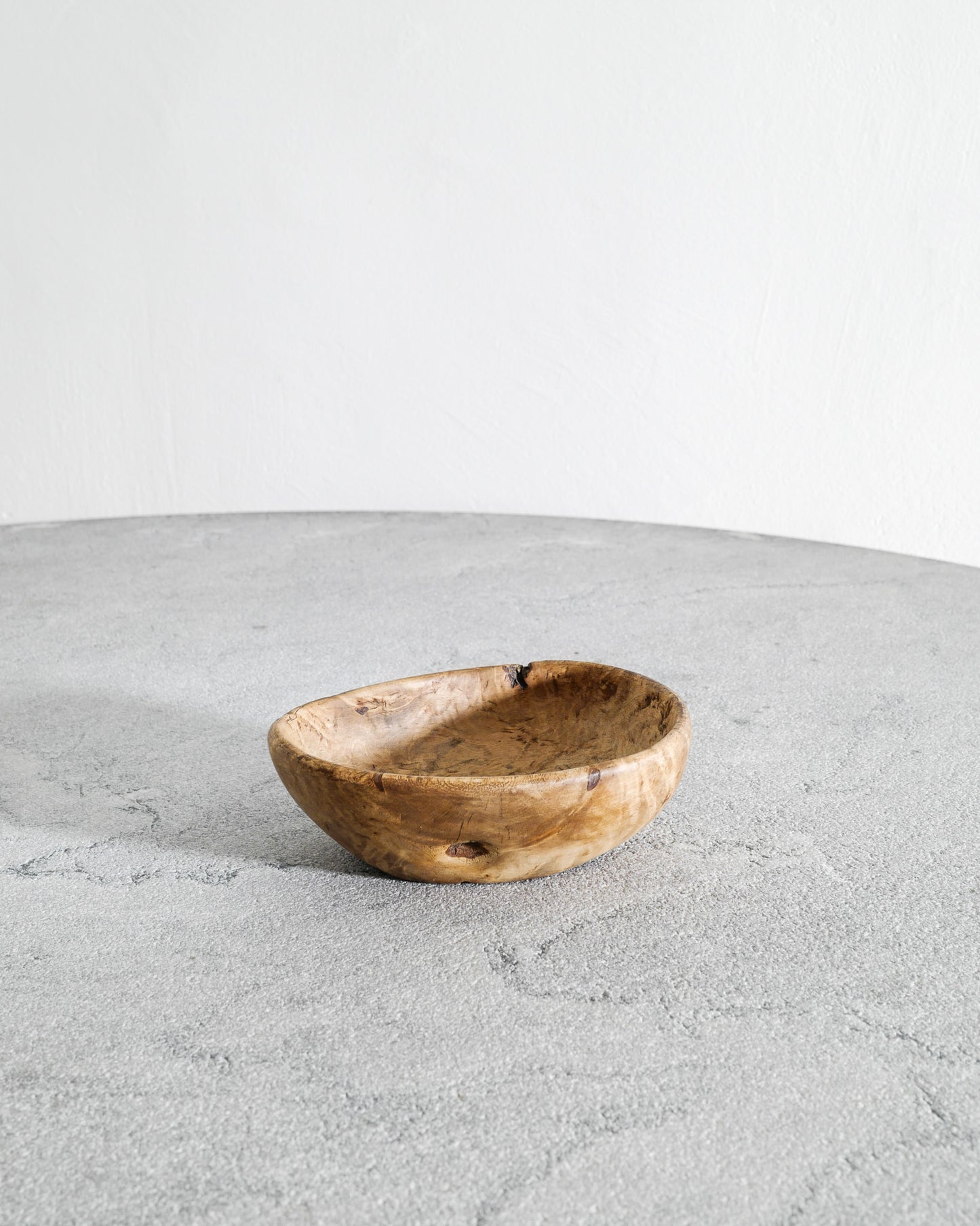 SWEDISH WOODEN BIRCH BOWL, 1900s