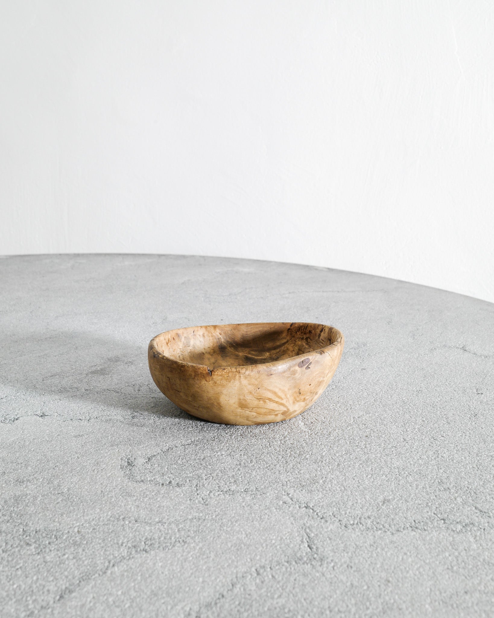 SWEDISH WOODEN BIRCH BOWL, 1900s