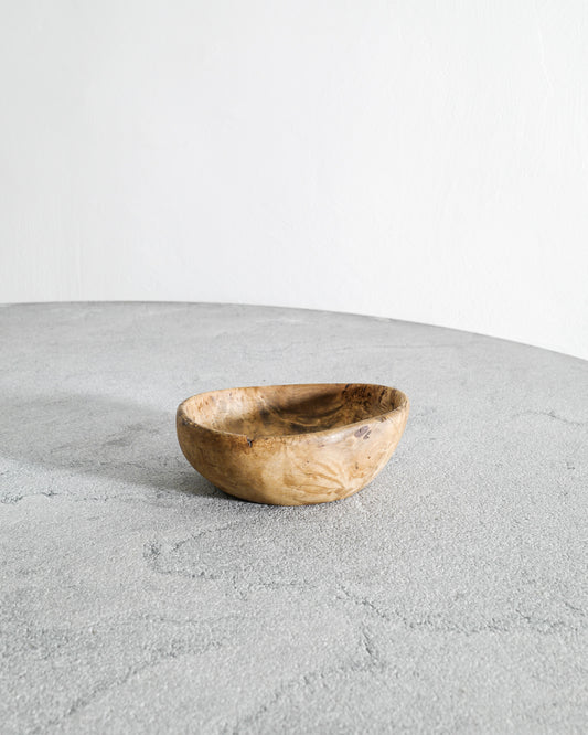 SWEDISH WOODEN BIRCH BOWL, 1900s