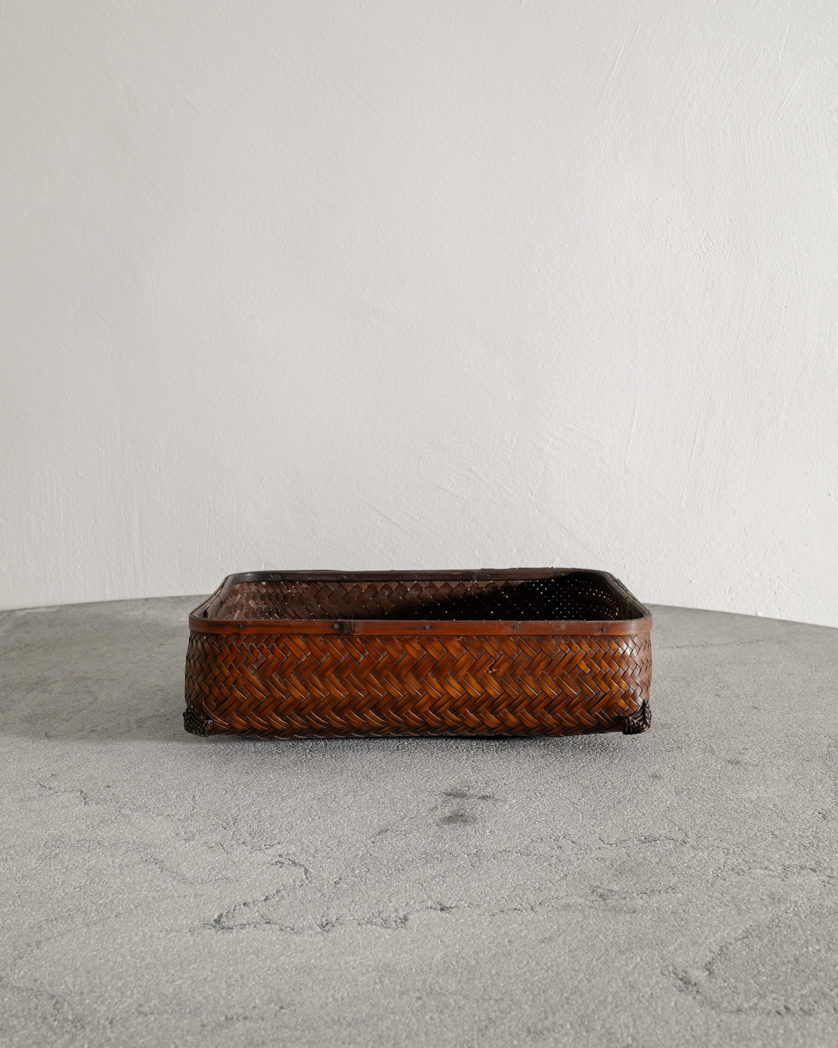 JAPANESE IKEBANA BASKET, 1950s